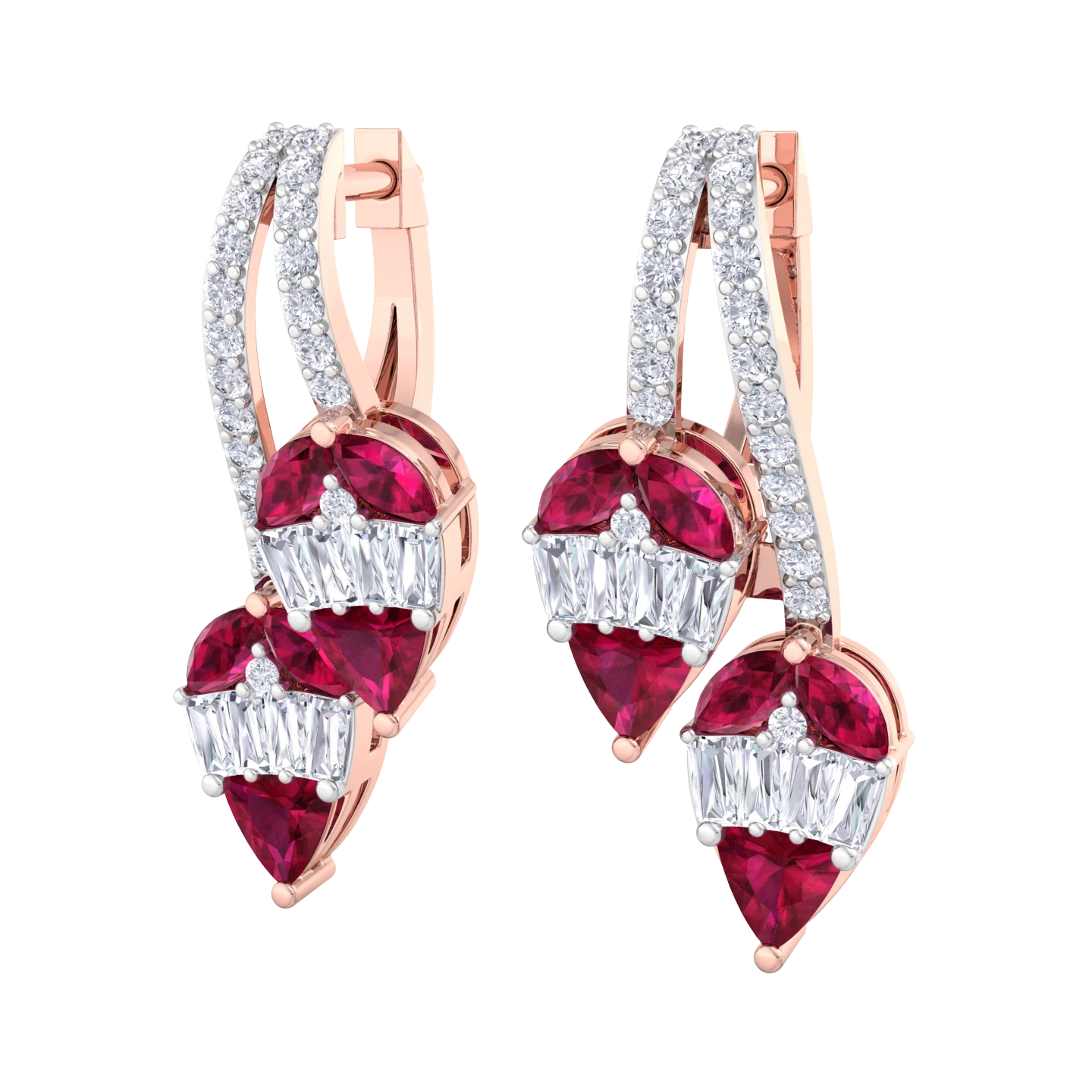 NATURAL DIAMOND JEWELLERY EARRING