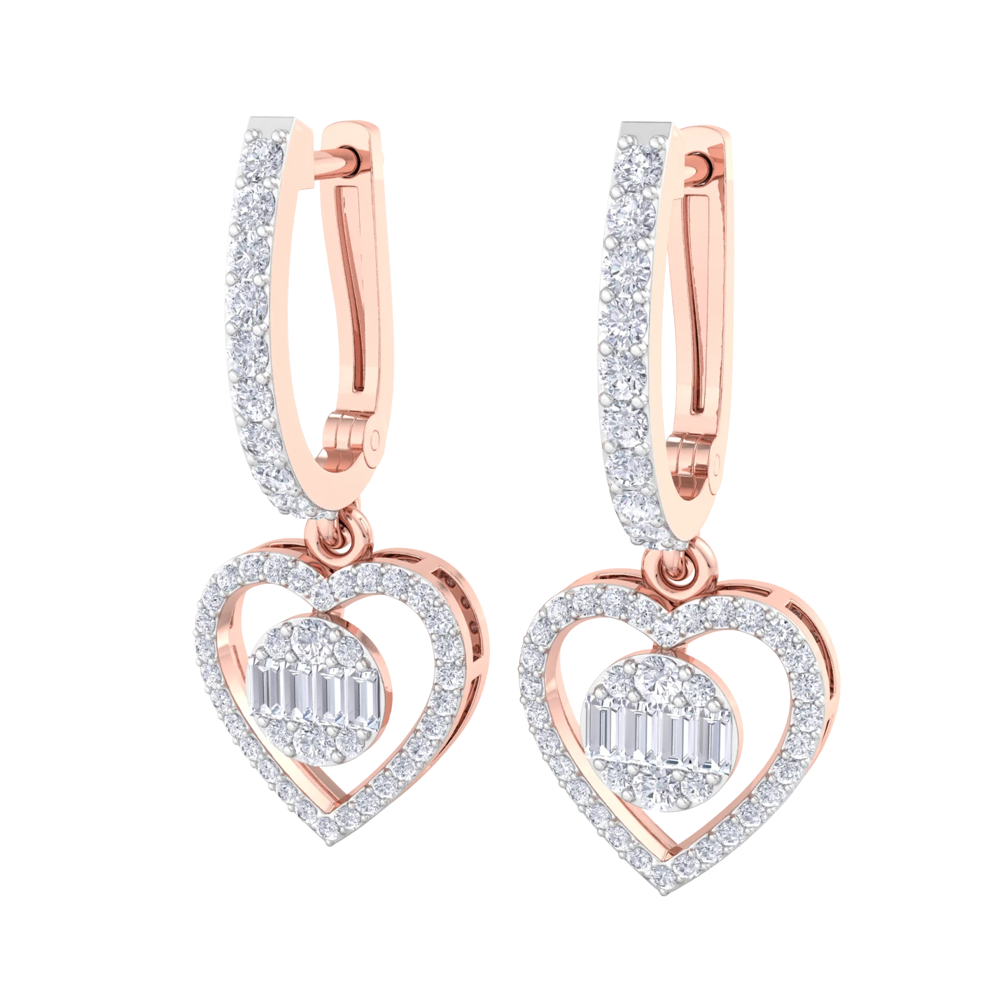 NATURAL DIAMOND JEWELLERY EARRING