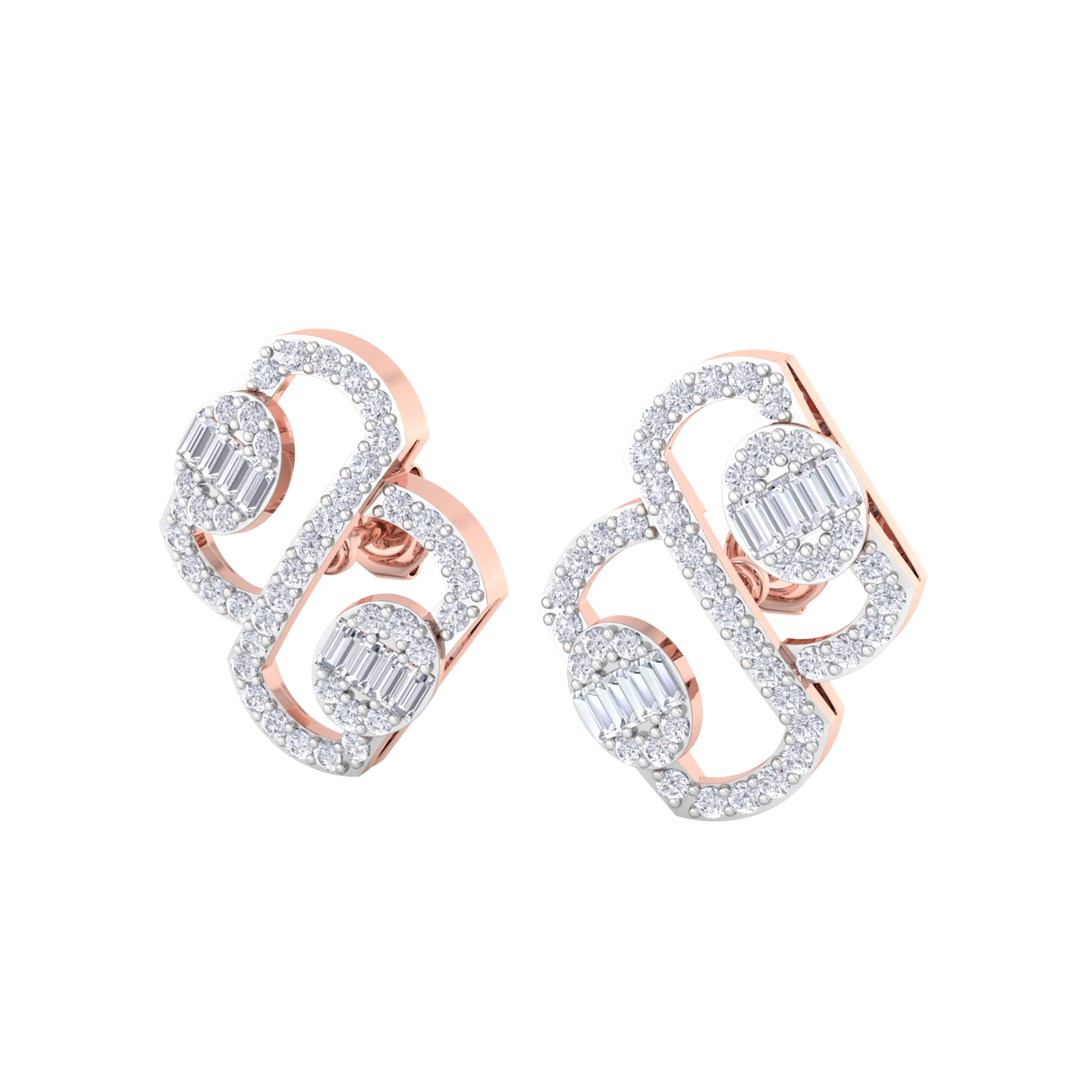NATURAL DIAMOND JEWELLERY EARRING