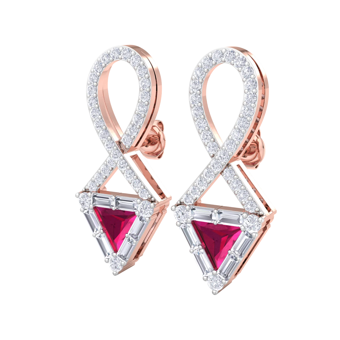 NATURAL DIAMOND JEWELLERY EARRING