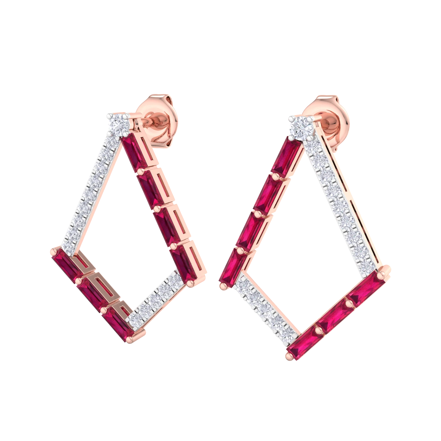 NATURAL DIAMOND JEWELLERY EARRING