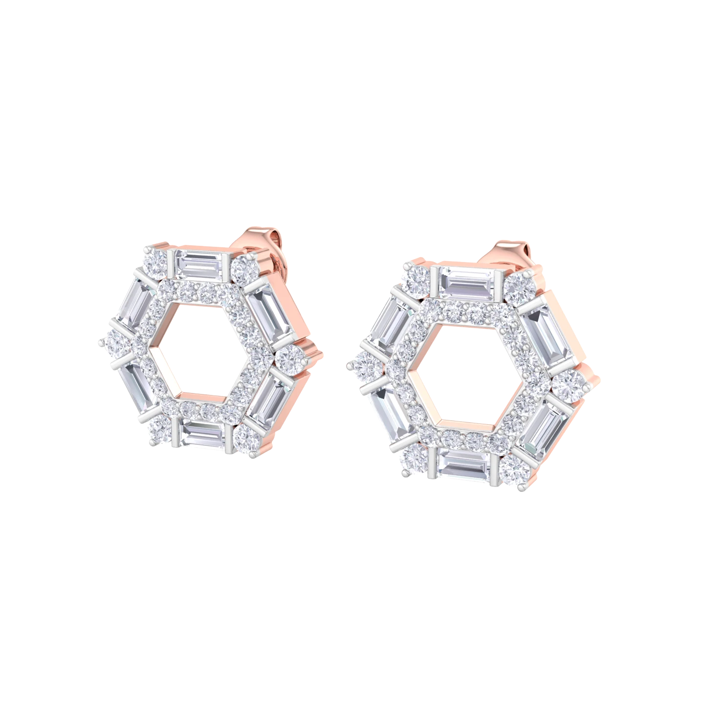 NATURAL DIAMOND JEWELLERY EARRING