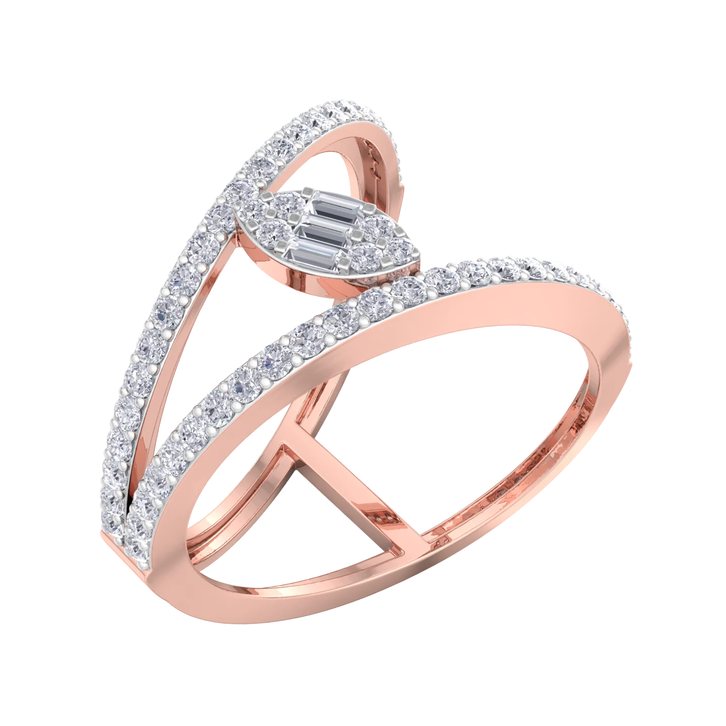 NATURAL DIAMOND JEWELLERY RING