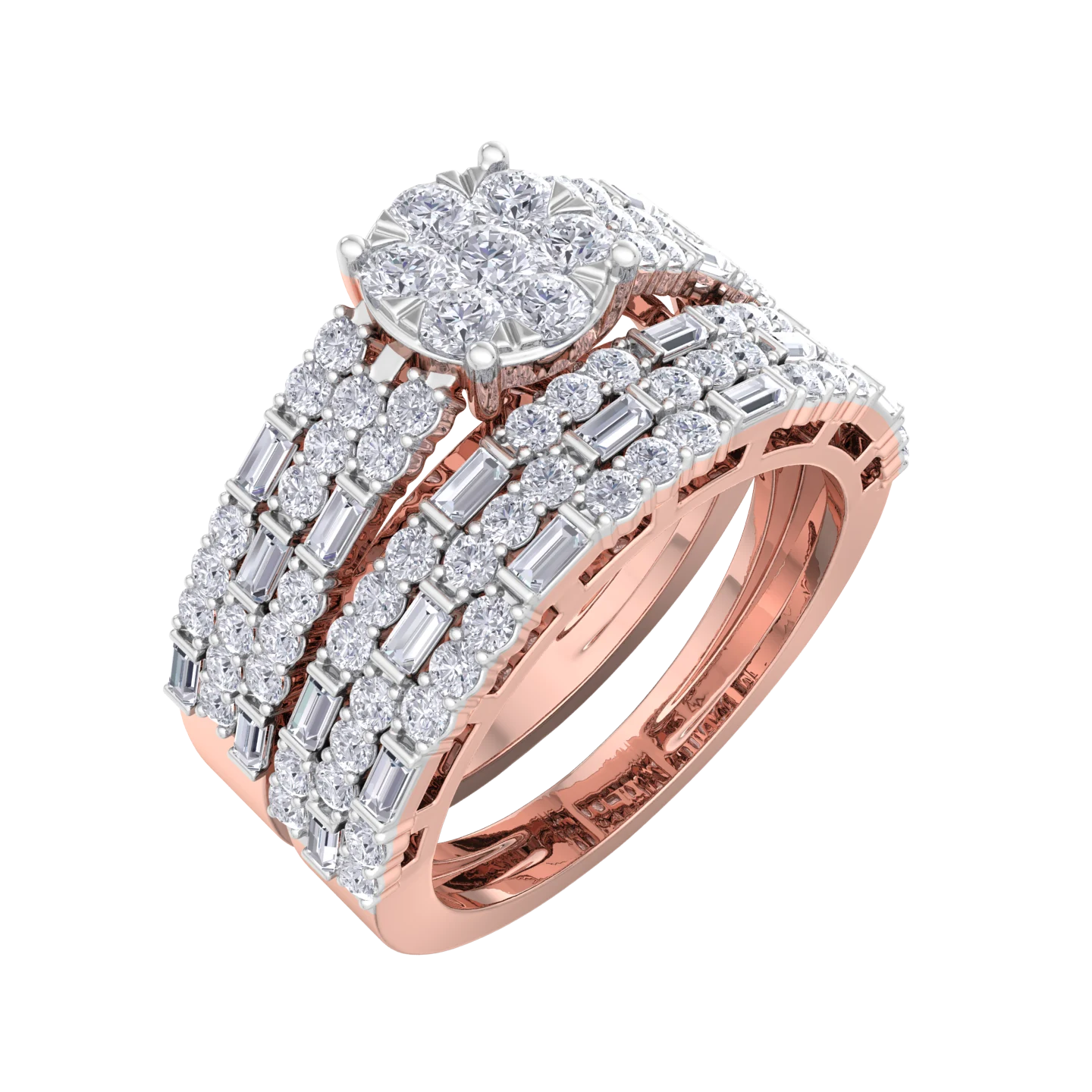 NATURAL DIAMOND JEWELLERY RING