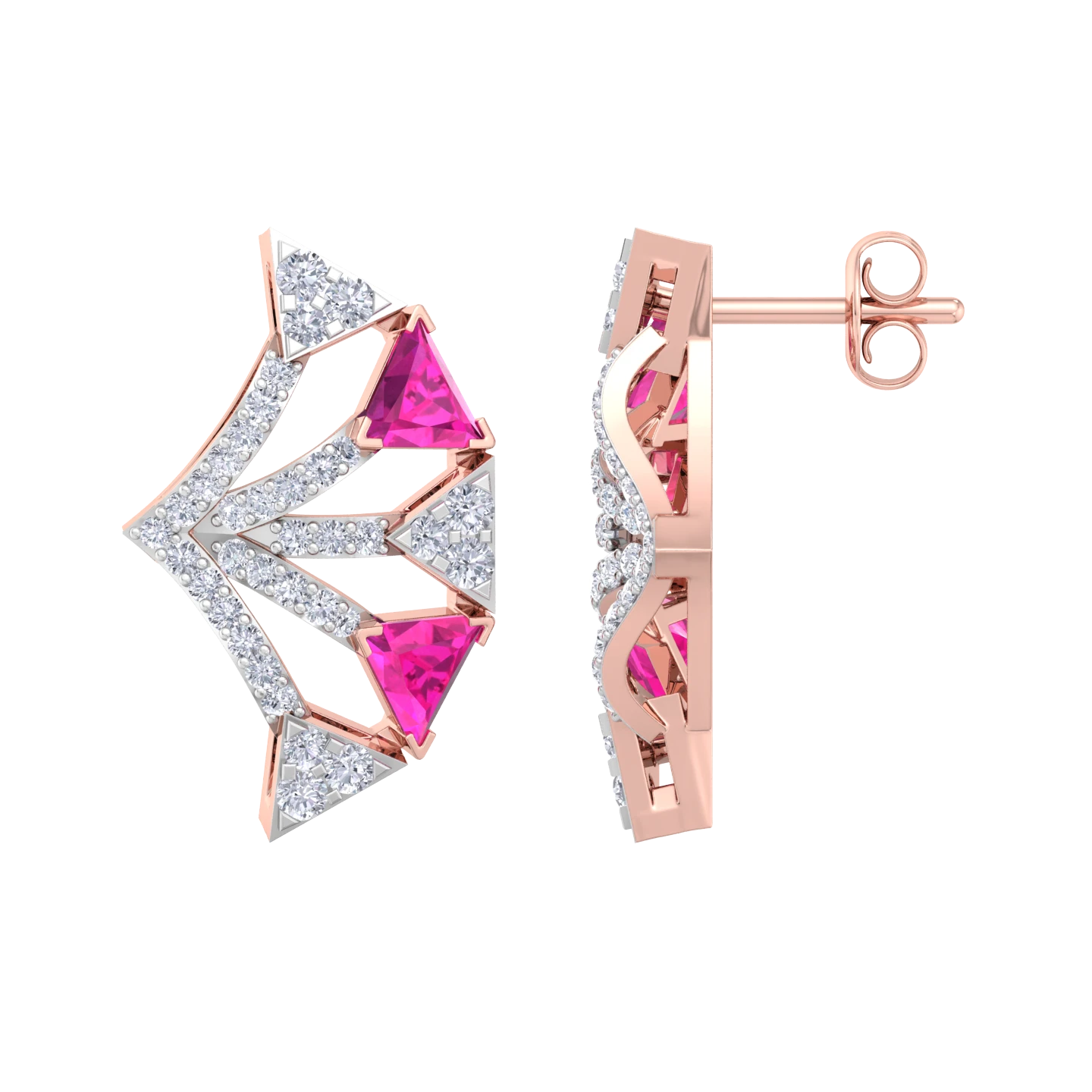 NATURAL DIAMOND JEWELLERY EARRING