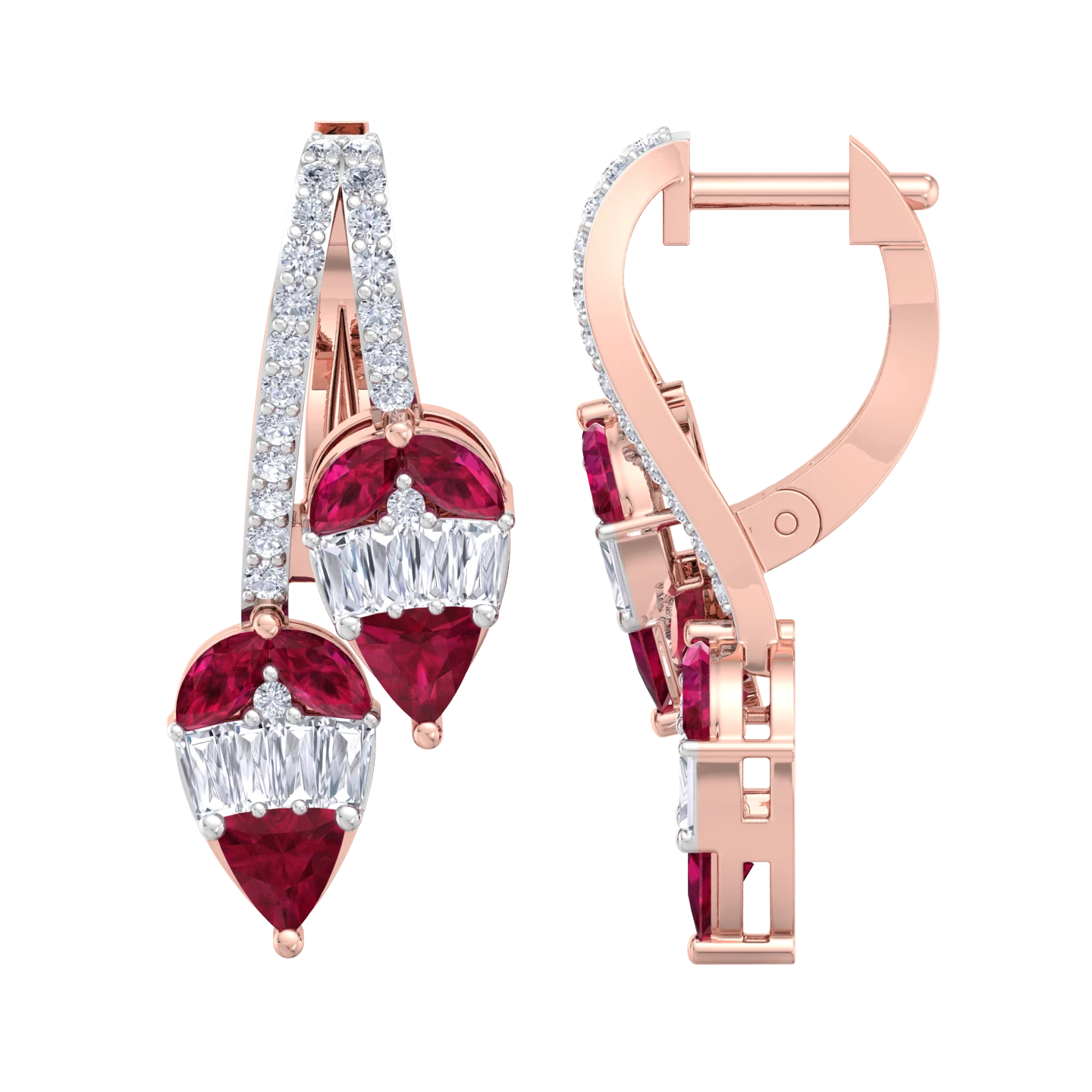 NATURAL DIAMOND JEWELLERY EARRING