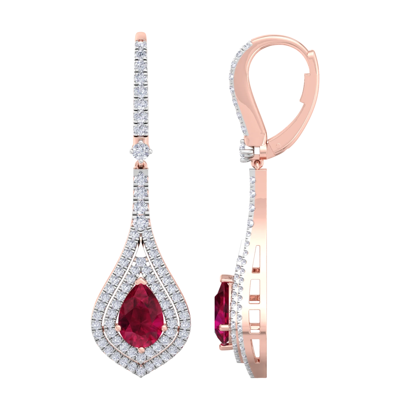 NATURAL DIAMOND JEWELLERY EARRING