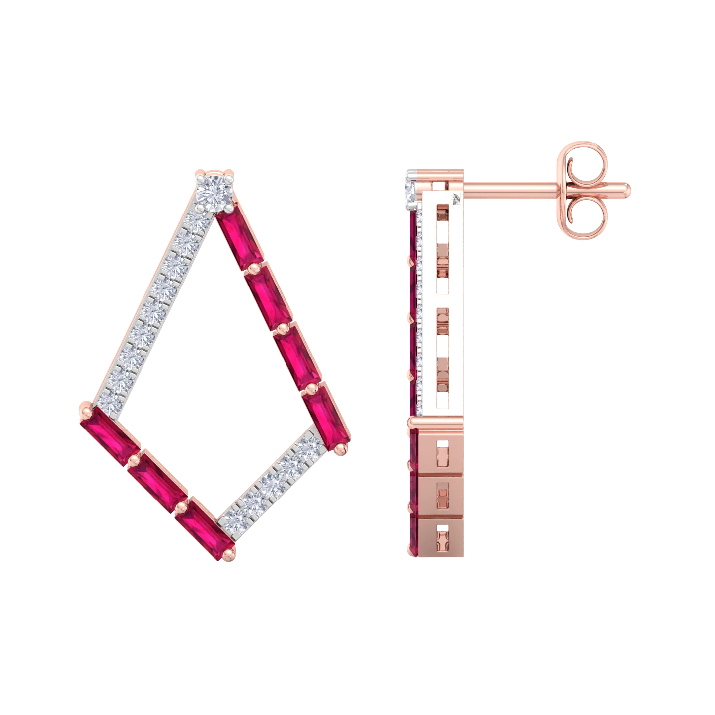 NATURAL DIAMOND JEWELLERY EARRING