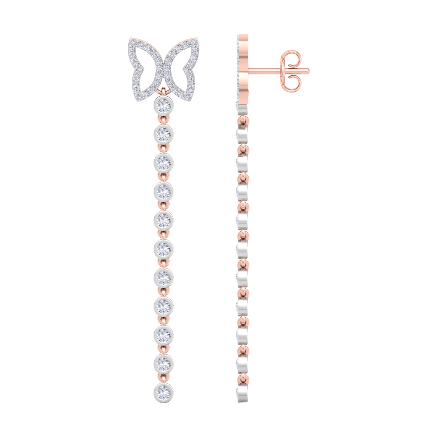 NATURAL DIAMOND JEWELLERY EARRING