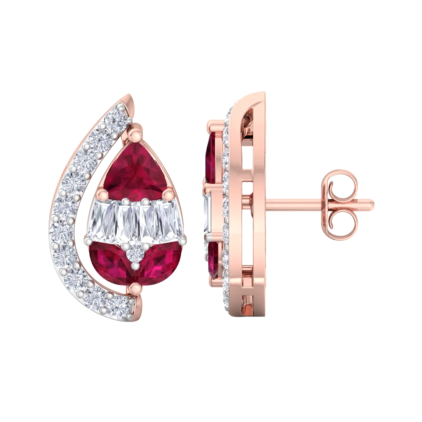 NATURAL DIAMOND JEWELLERY EARRING
