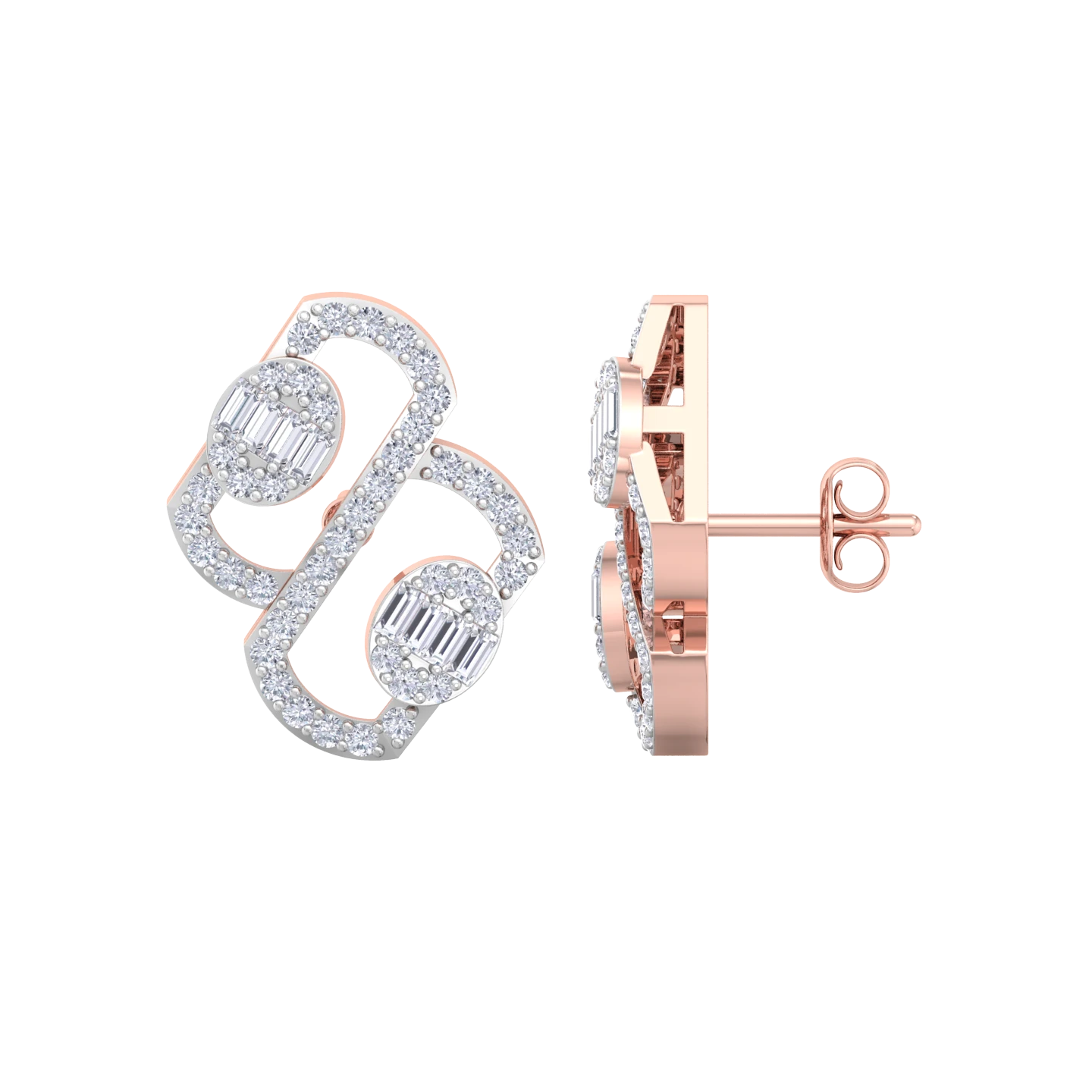 NATURAL DIAMOND JEWELLERY EARRING