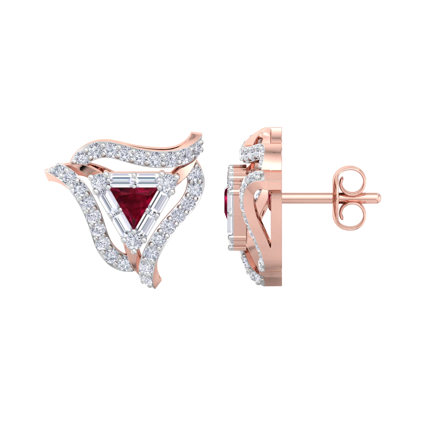 NATURAL DIAMOND JEWELLERY EARRING