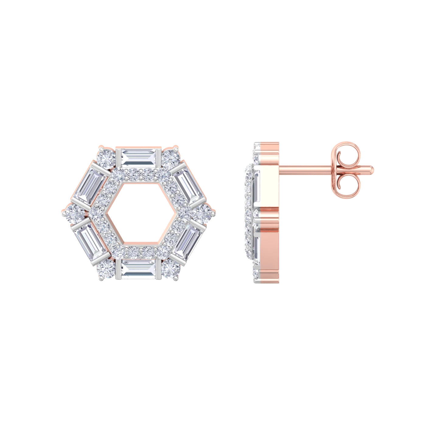 NATURAL DIAMOND JEWELLERY EARRING