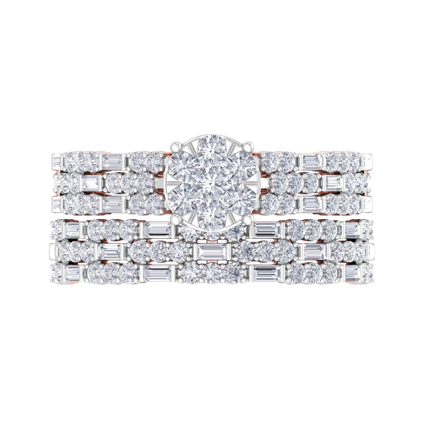 NATURAL DIAMOND JEWELLERY RING