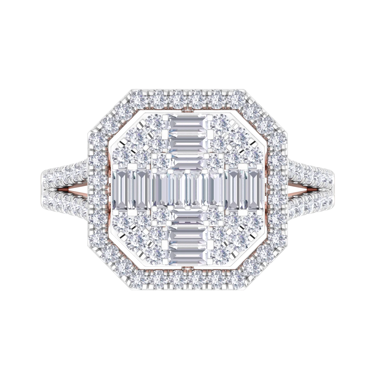 NATURAL DIAMOND JEWELLERY RING