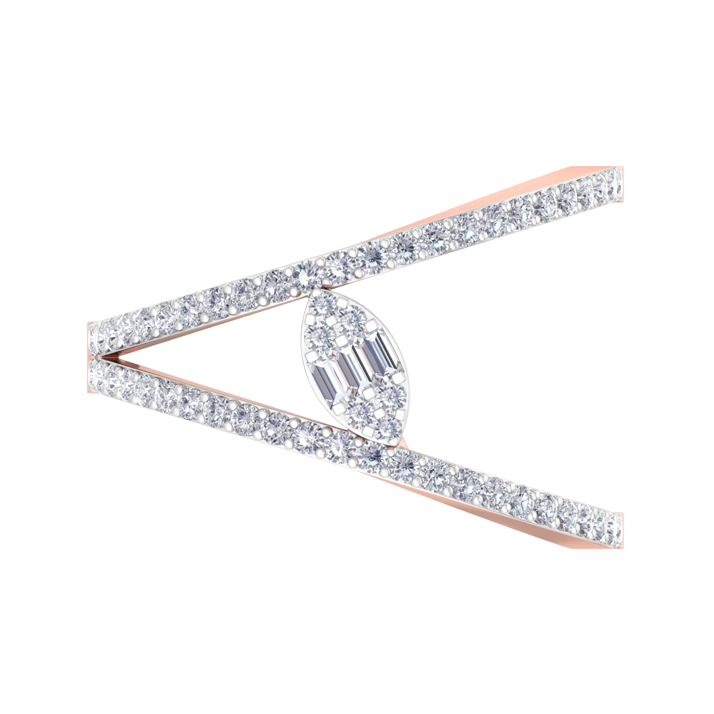 NATURAL DIAMOND JEWELLERY RING