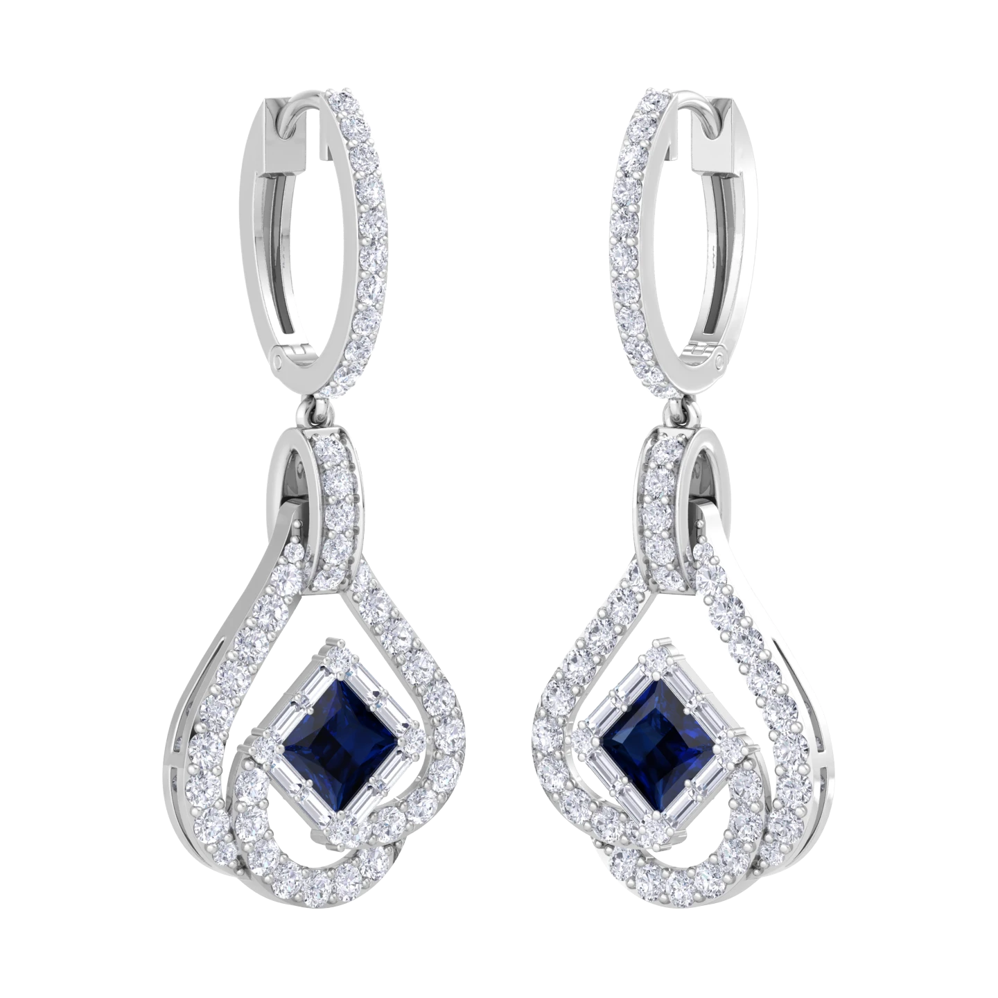 NATURAL DIAMOND JEWELLERY EARRING