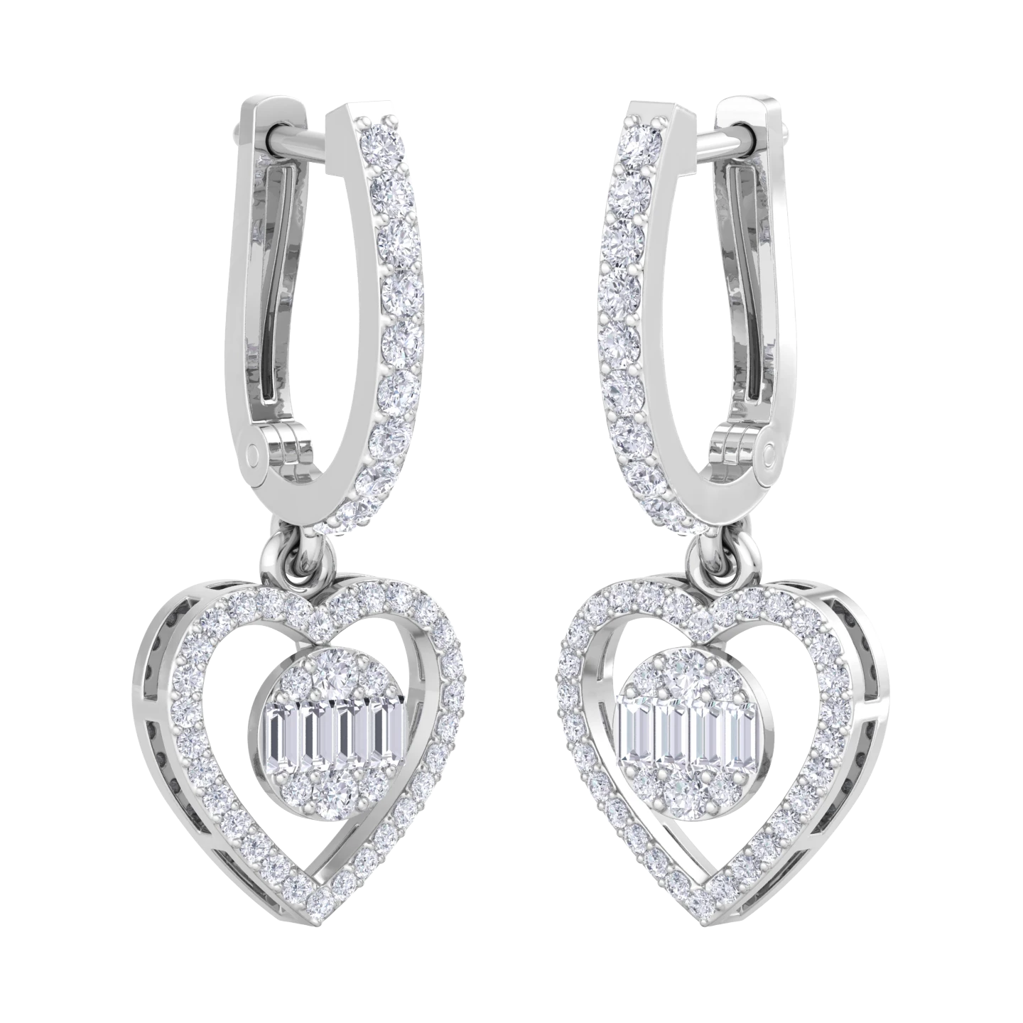 NATURAL DIAMOND JEWELLERY EARRING