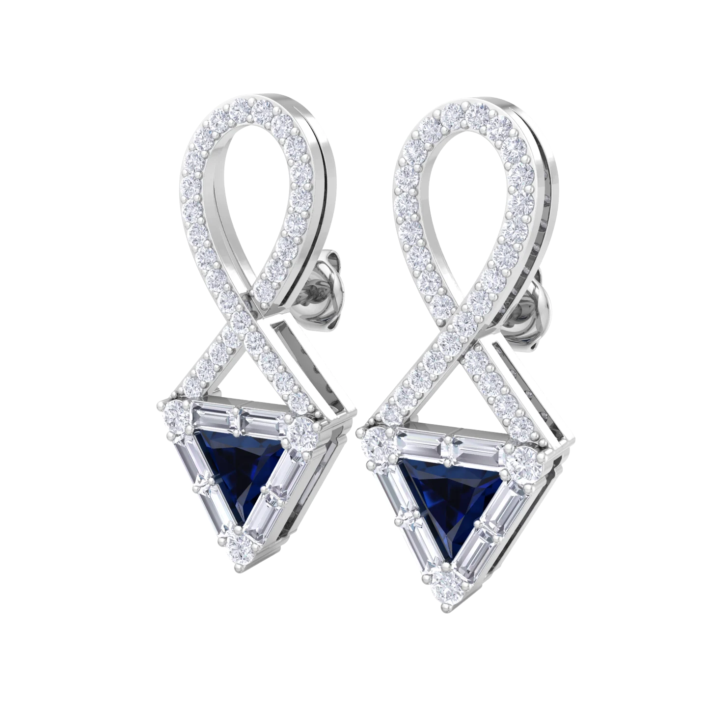 NATURAL DIAMOND JEWELLERY EARRING