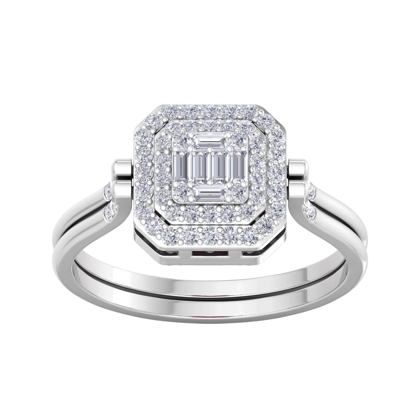 NATURAL DIAMOND JEWELLERY RING