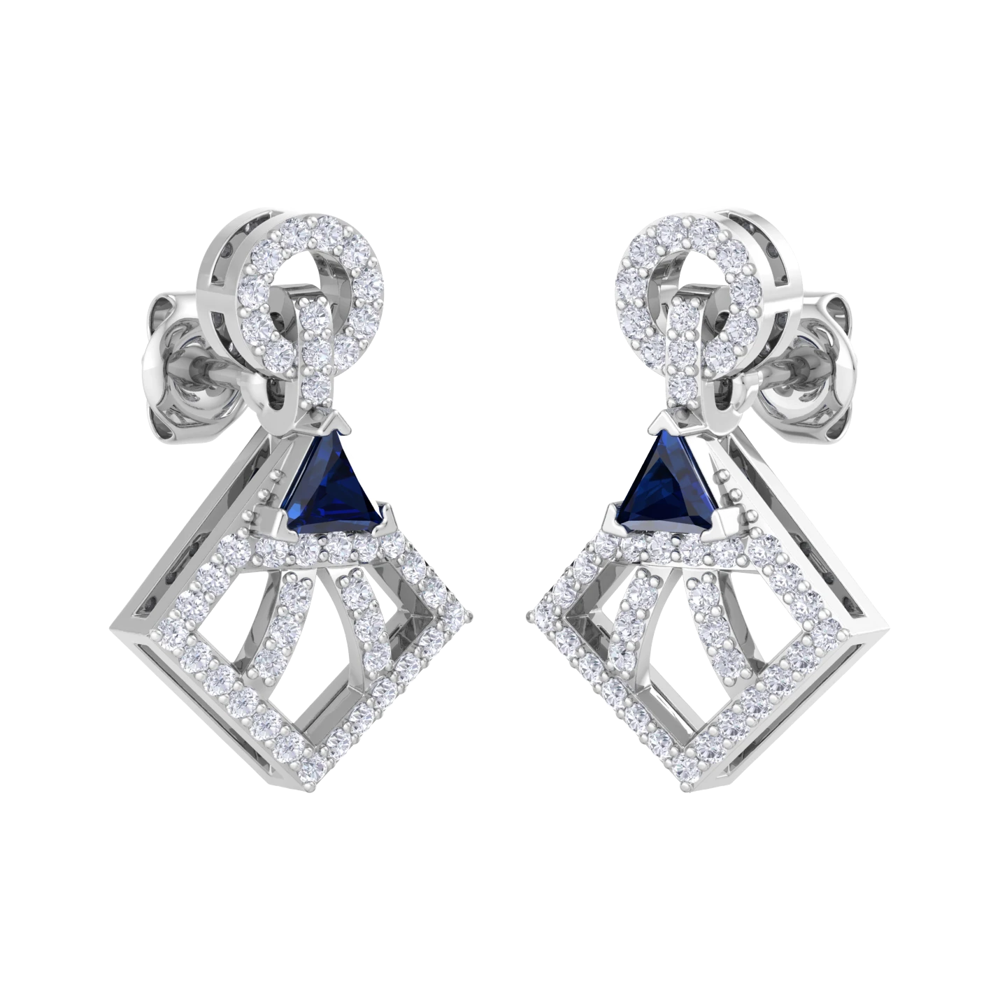 NATURAL DIAMOND JEWELLERY EARRING