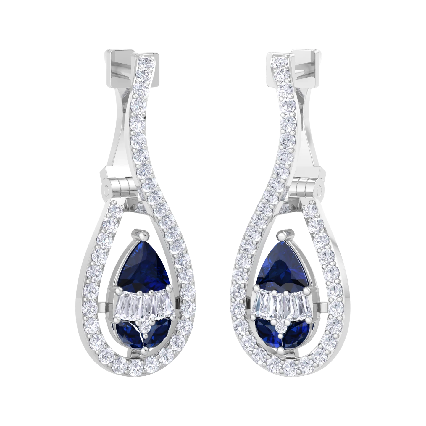 NATURAL DIAMOND JEWELLERY EARRING