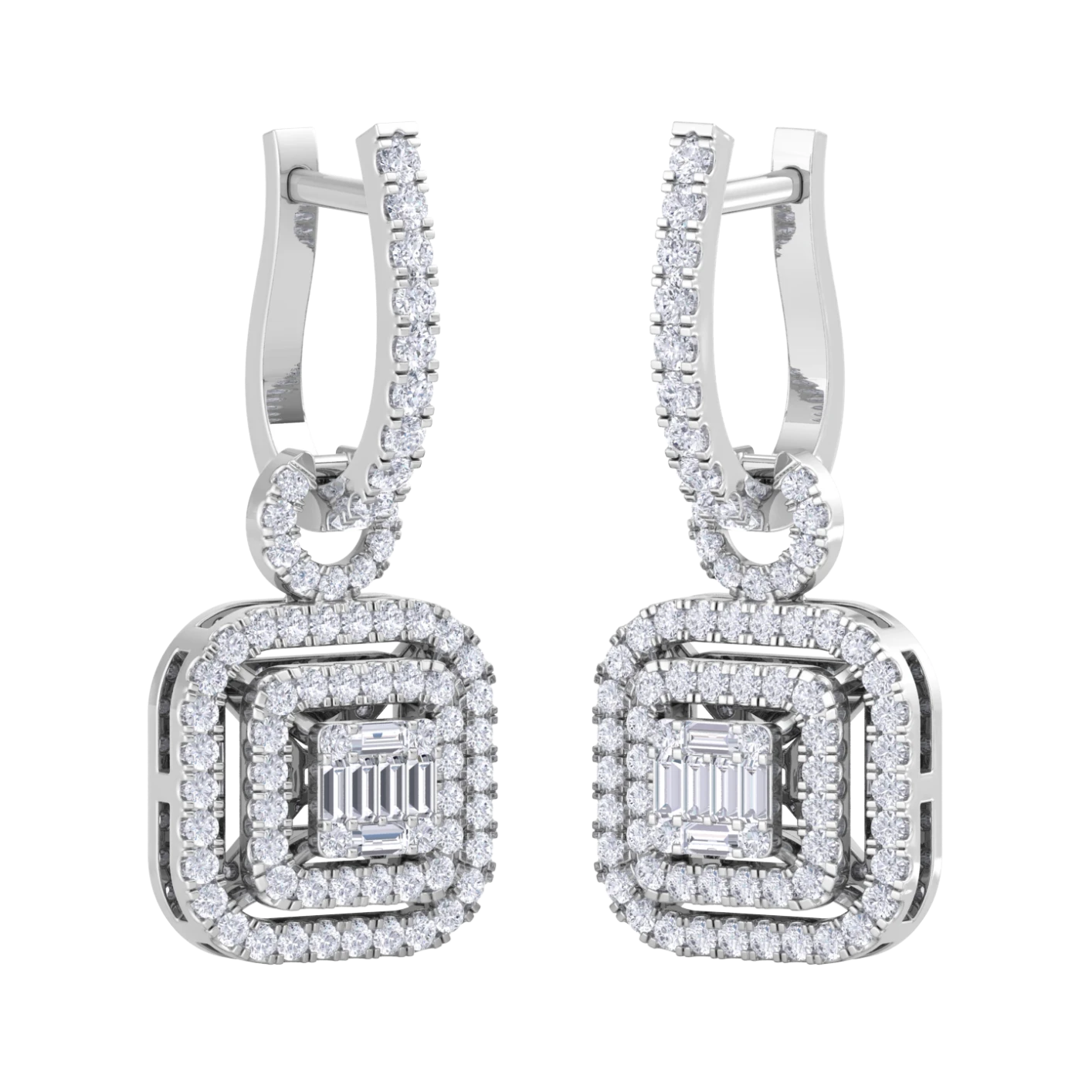 NATURAL DIAMOND JEWELLERY EARRING