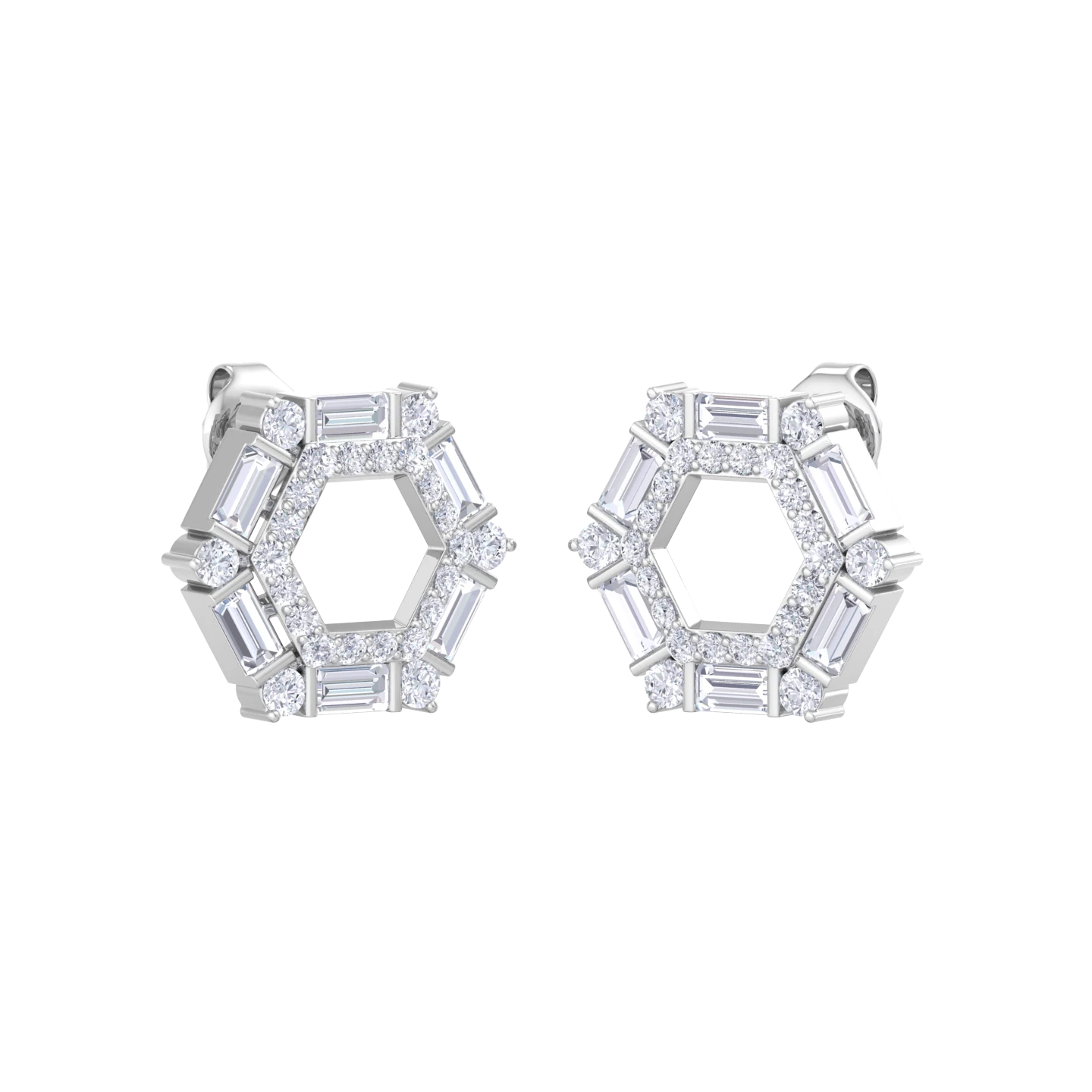 NATURAL DIAMOND JEWELLERY EARRING