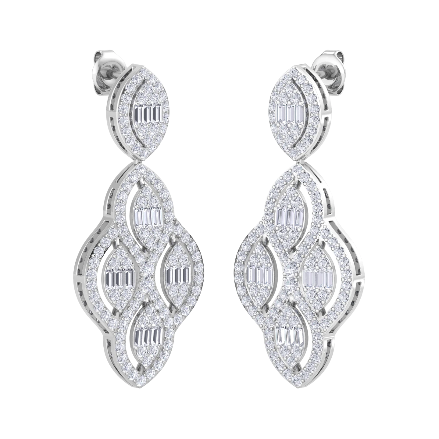 NATURAL DIAMOND JEWELLERY EARRING