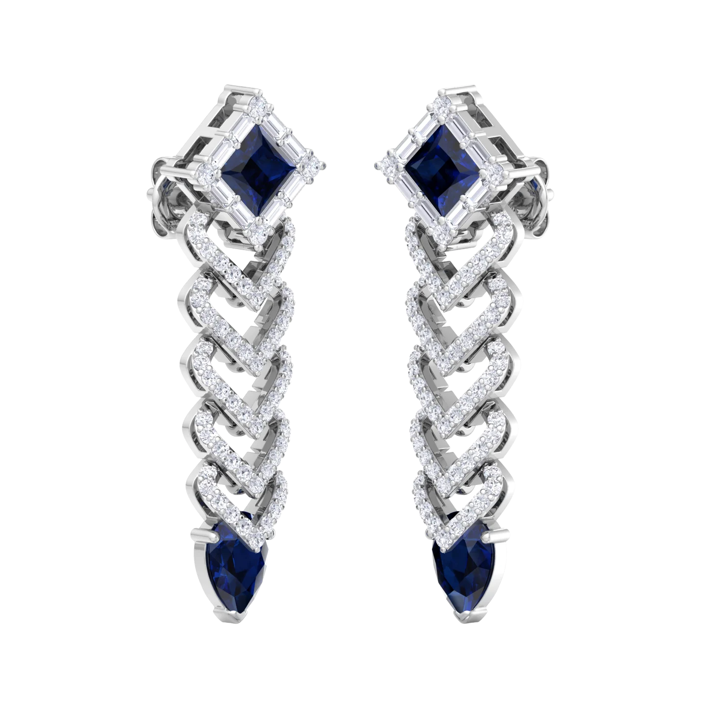 NATURAL DIAMOND JEWELLERY EARRING