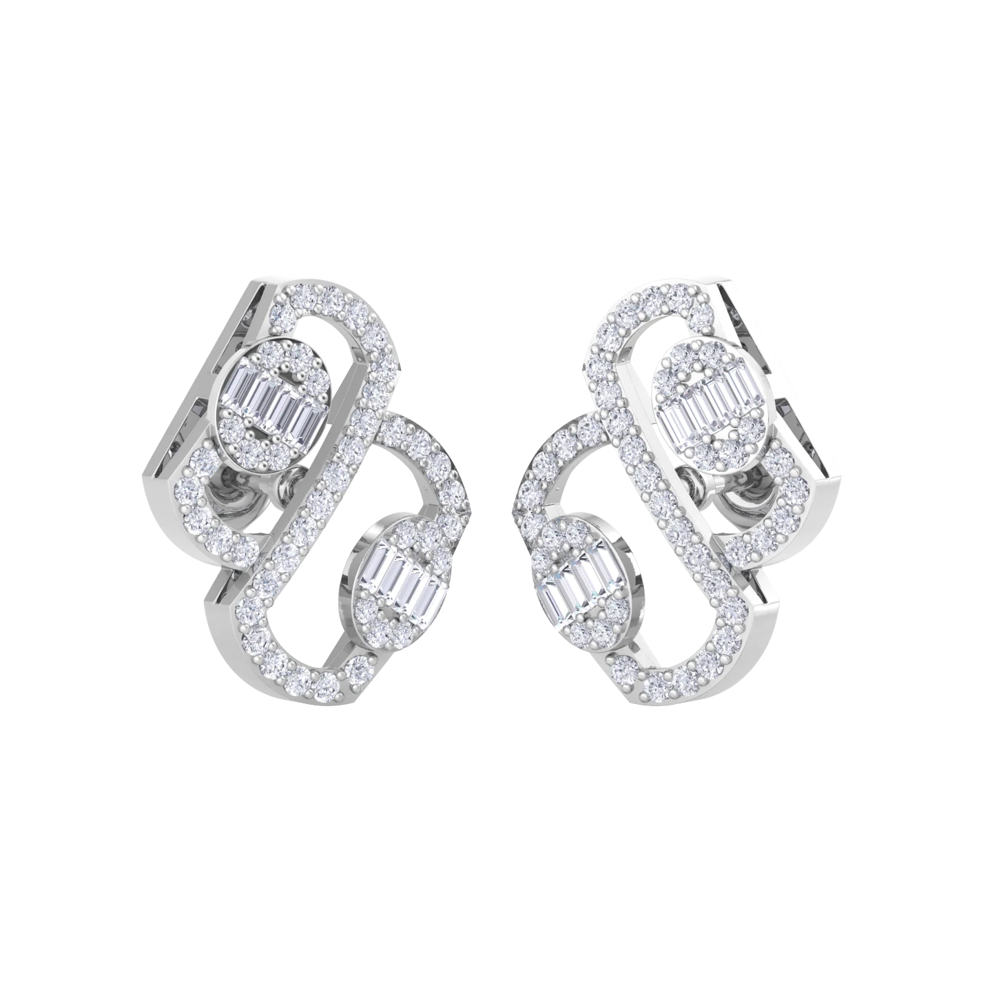 NATURAL DIAMOND JEWELLERY EARRING