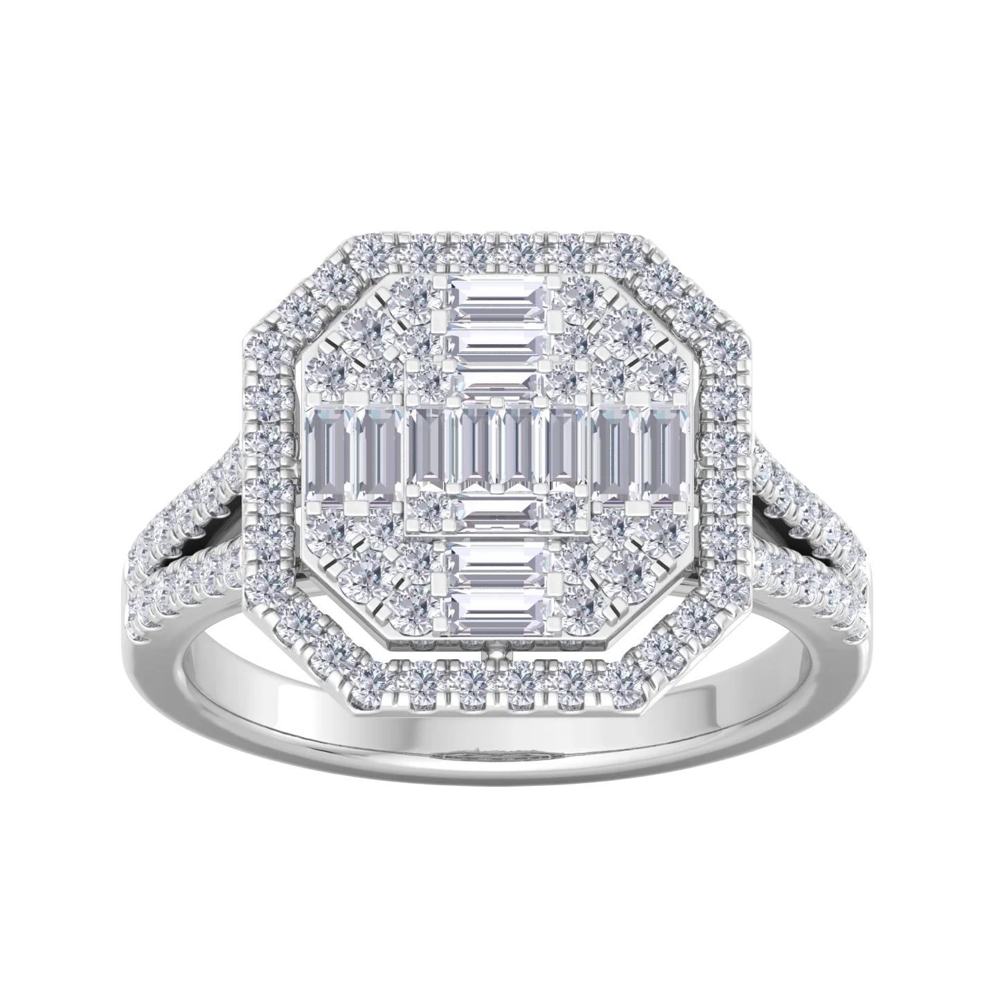 NATURAL DIAMOND JEWELLERY RING