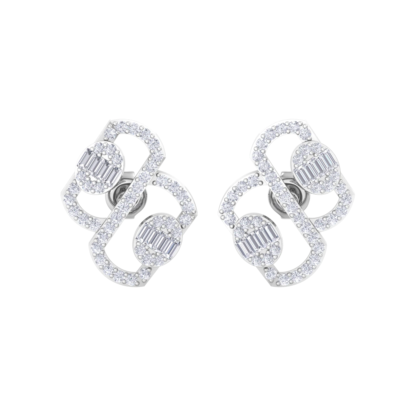 NATURAL DIAMOND JEWELLERY EARRING