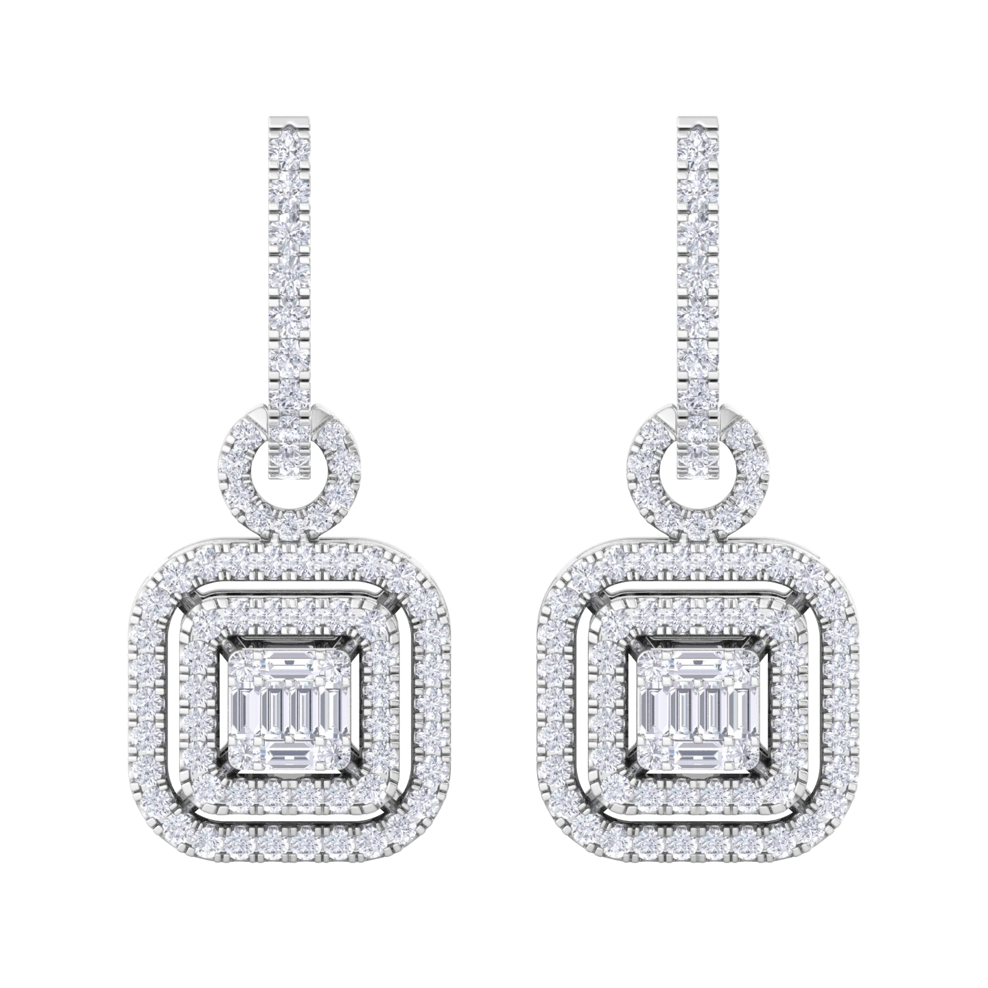 NATURAL DIAMOND JEWELLERY EARRING