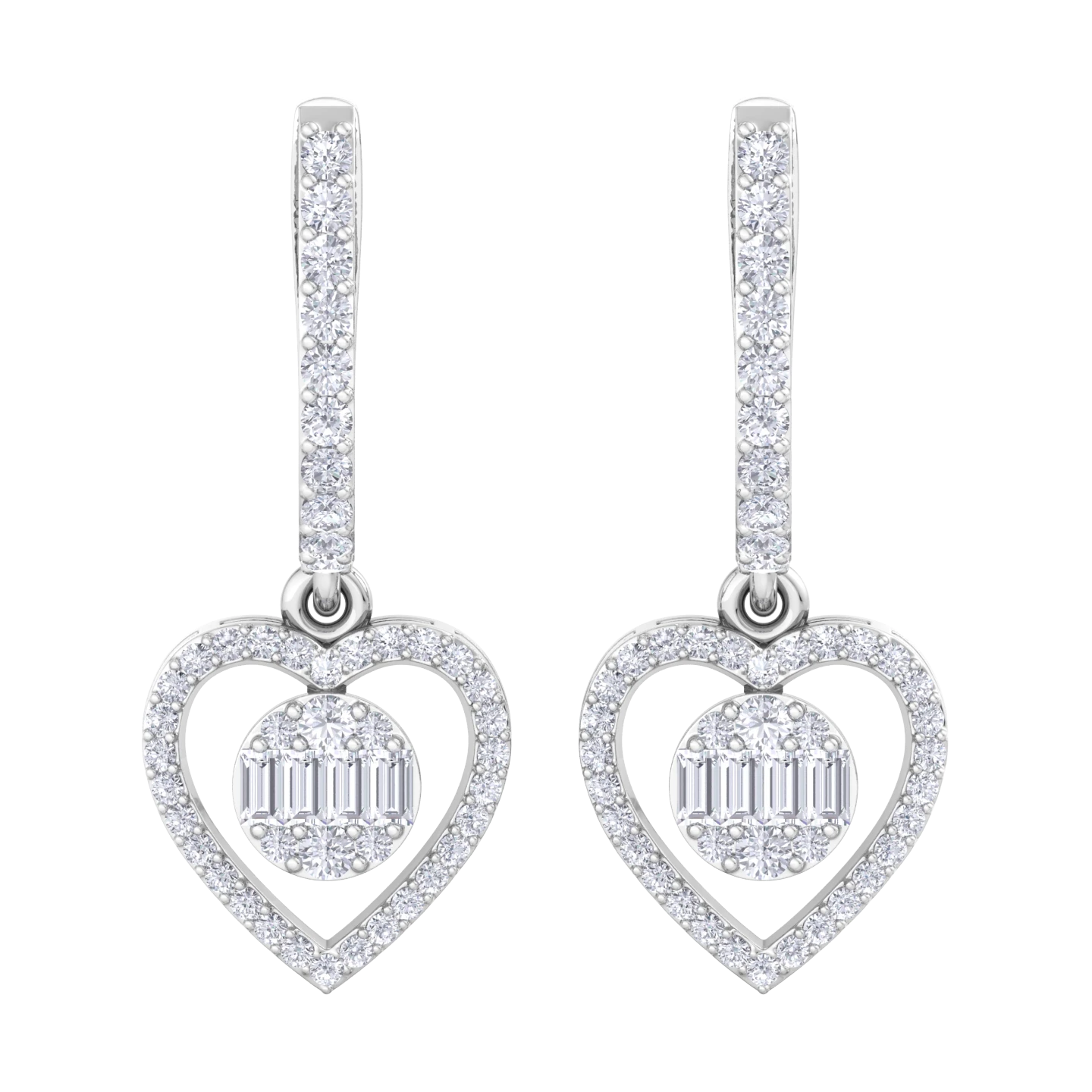 NATURAL DIAMOND JEWELLERY EARRING