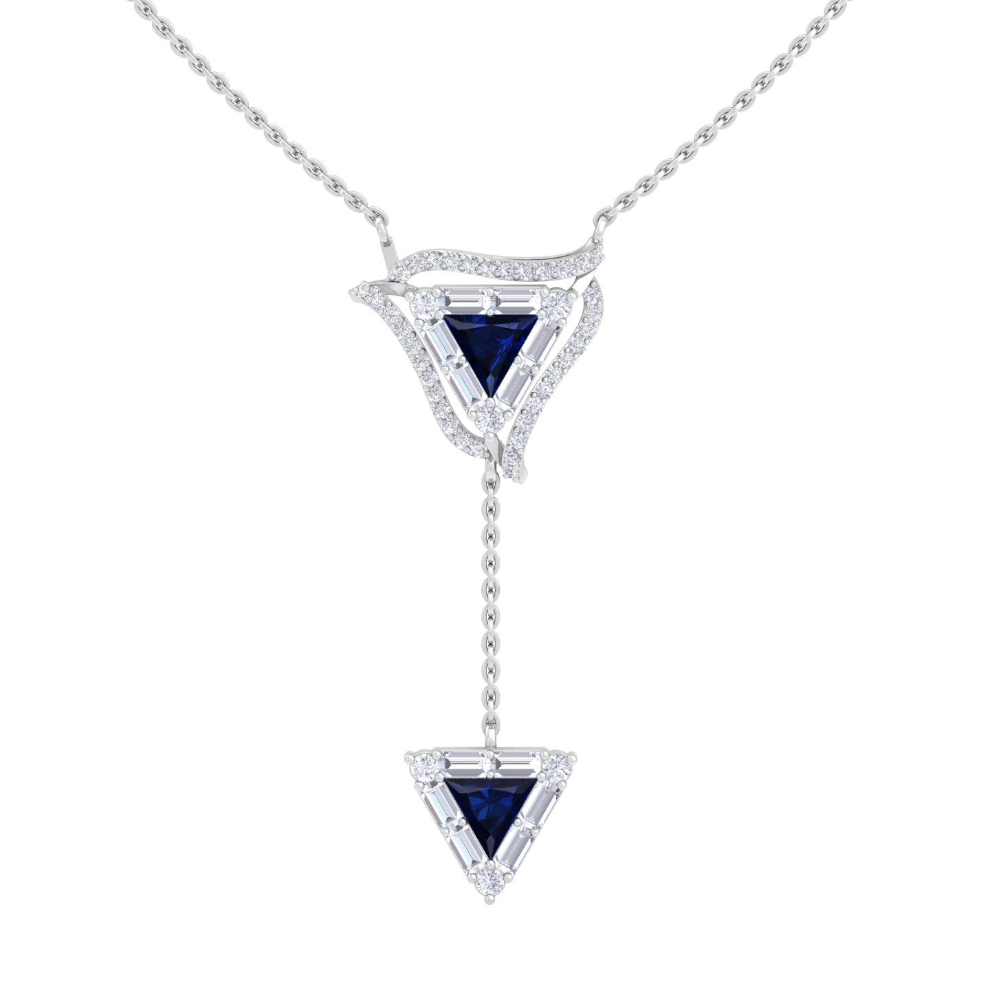NATURAL DIAMOND JEWELLERY PENDANT SET