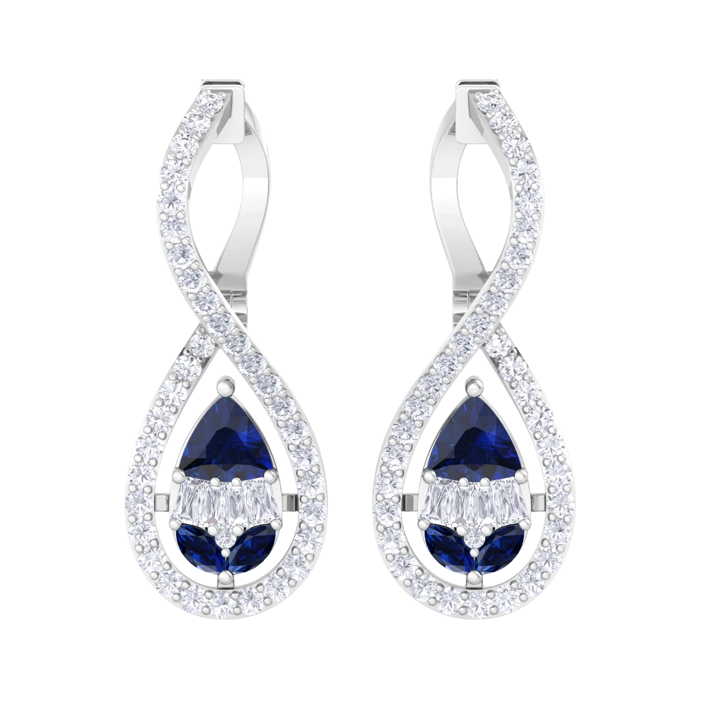 NATURAL DIAMOND JEWELLERY EARRING