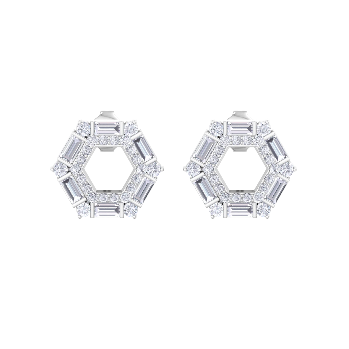 NATURAL DIAMOND JEWELLERY EARRING