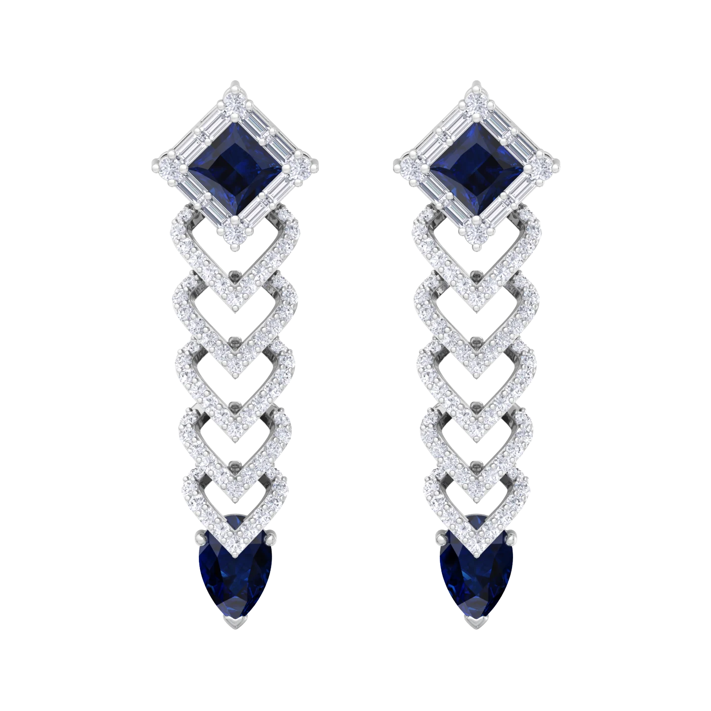 NATURAL DIAMOND JEWELLERY EARRING