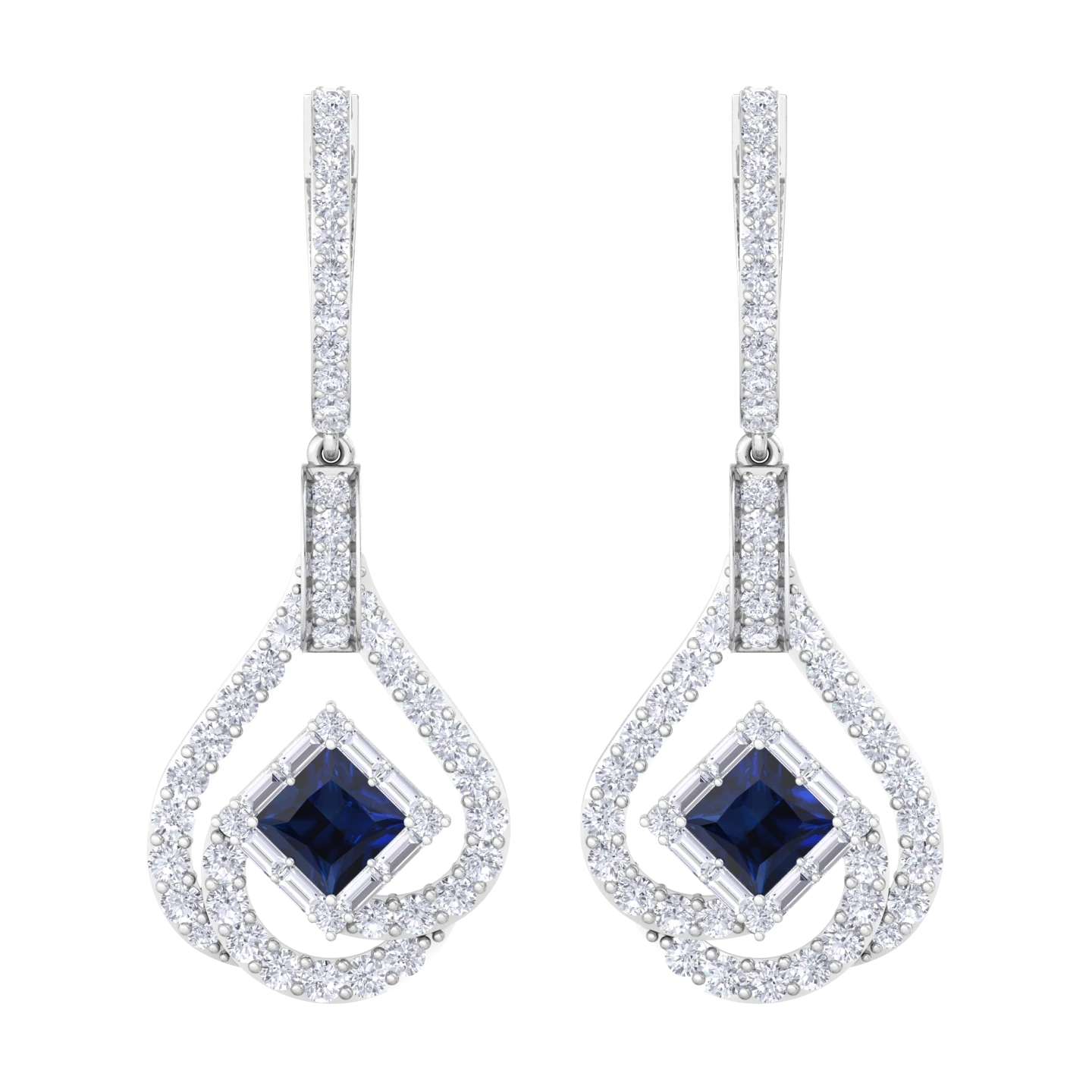 NATURAL DIAMOND JEWELLERY EARRING