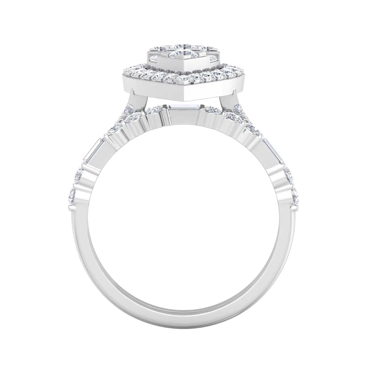 NATURAL DIAMOND JEWELLERY RING