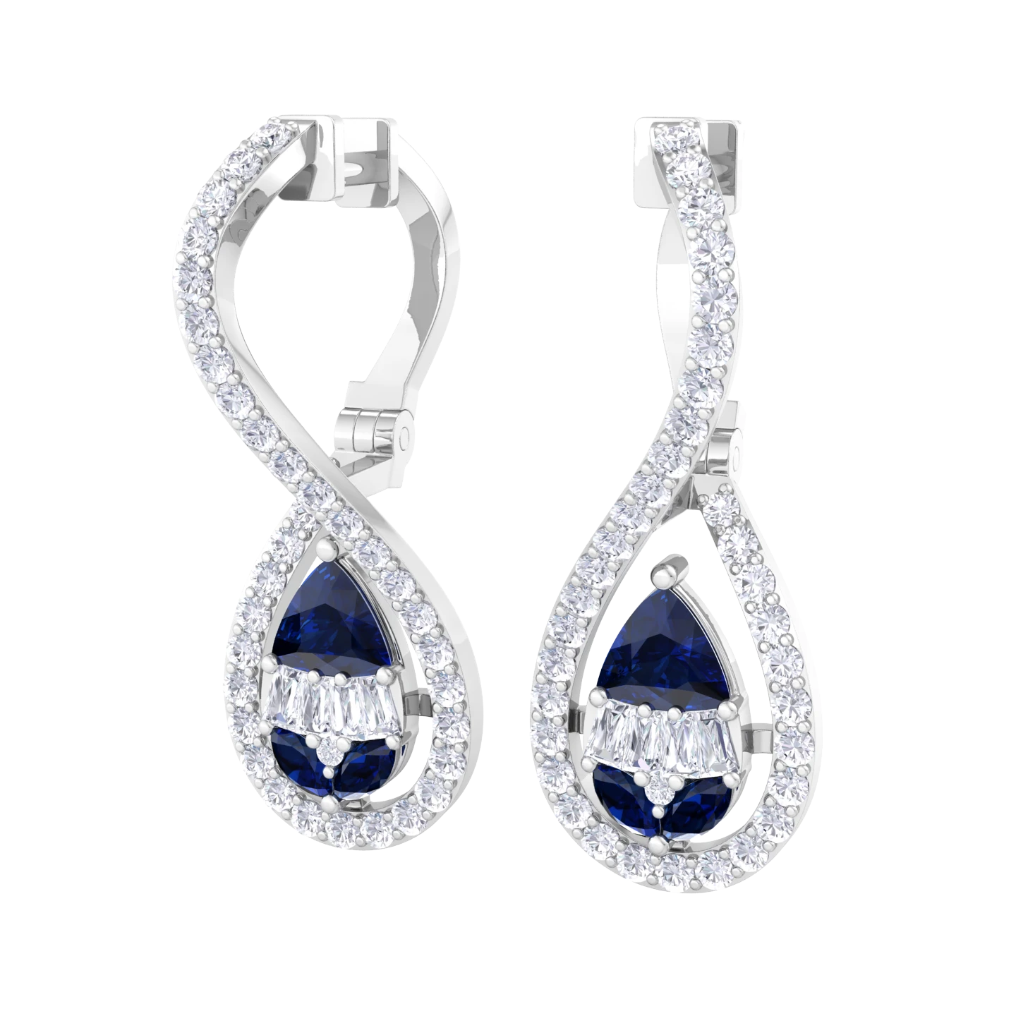 NATURAL DIAMOND JEWELLERY EARRING