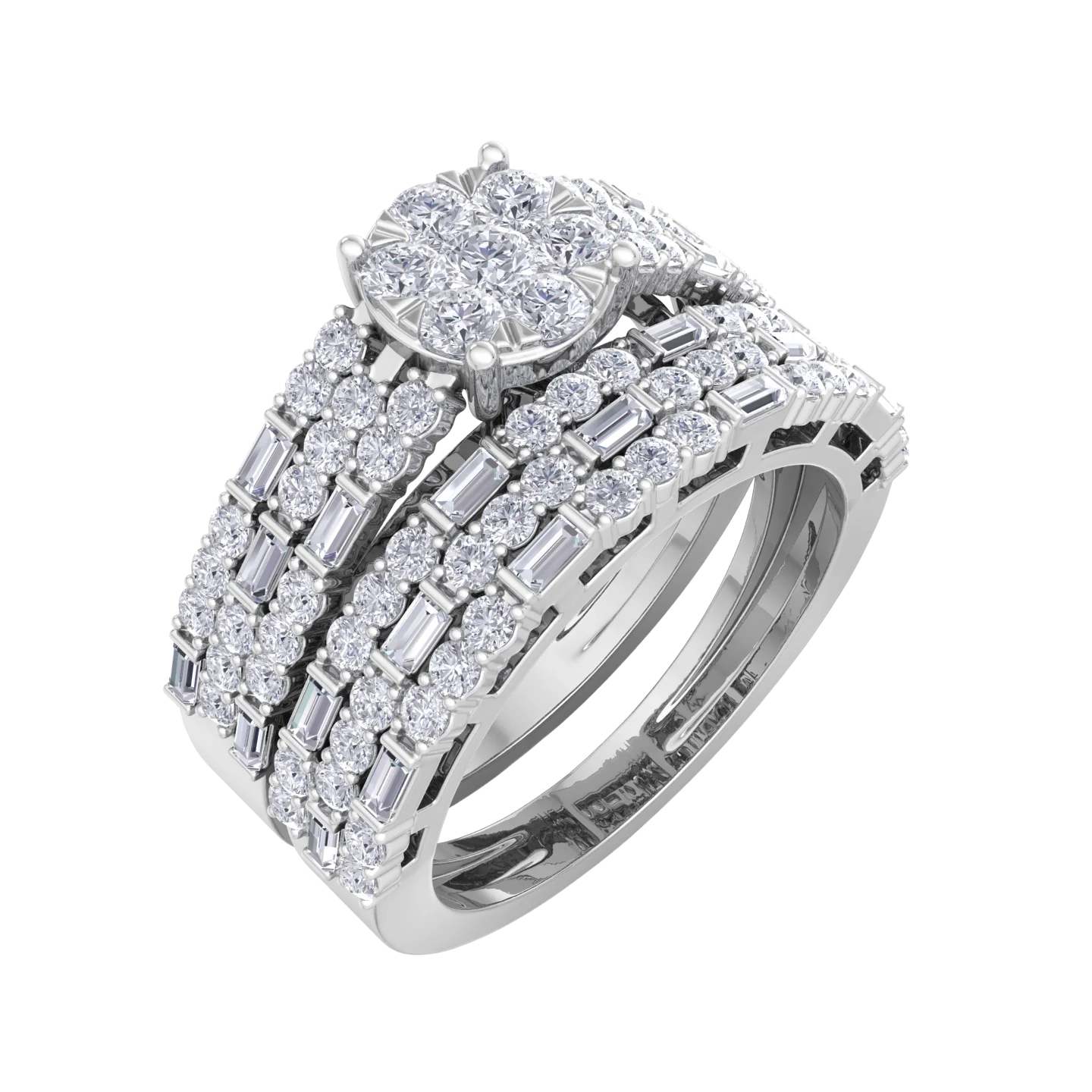 NATURAL DIAMOND JEWELLERY RING