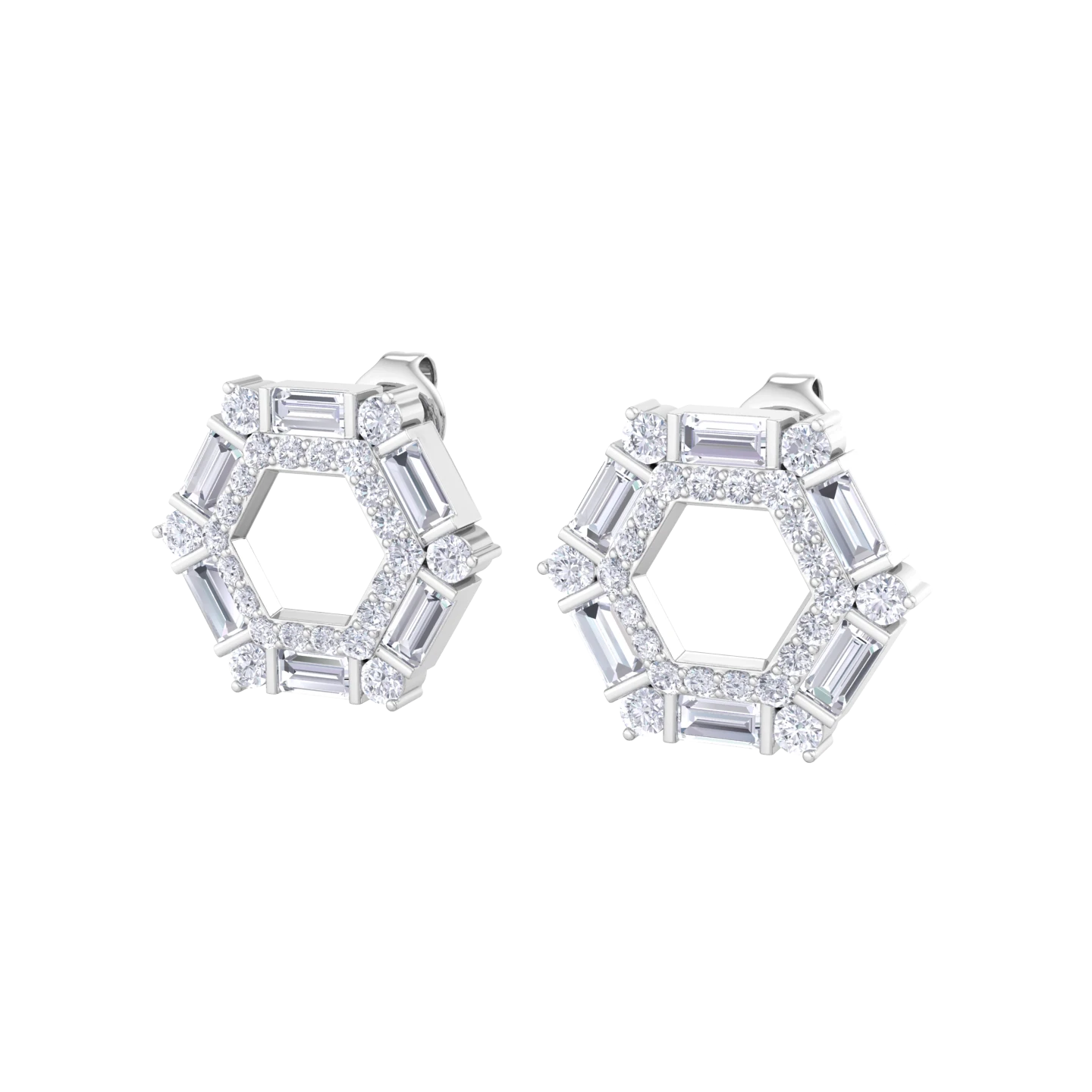 NATURAL DIAMOND JEWELLERY EARRING