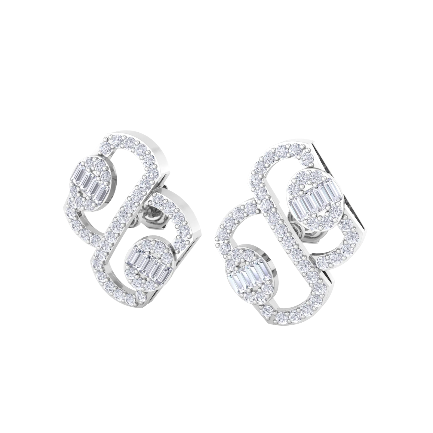 NATURAL DIAMOND JEWELLERY EARRING