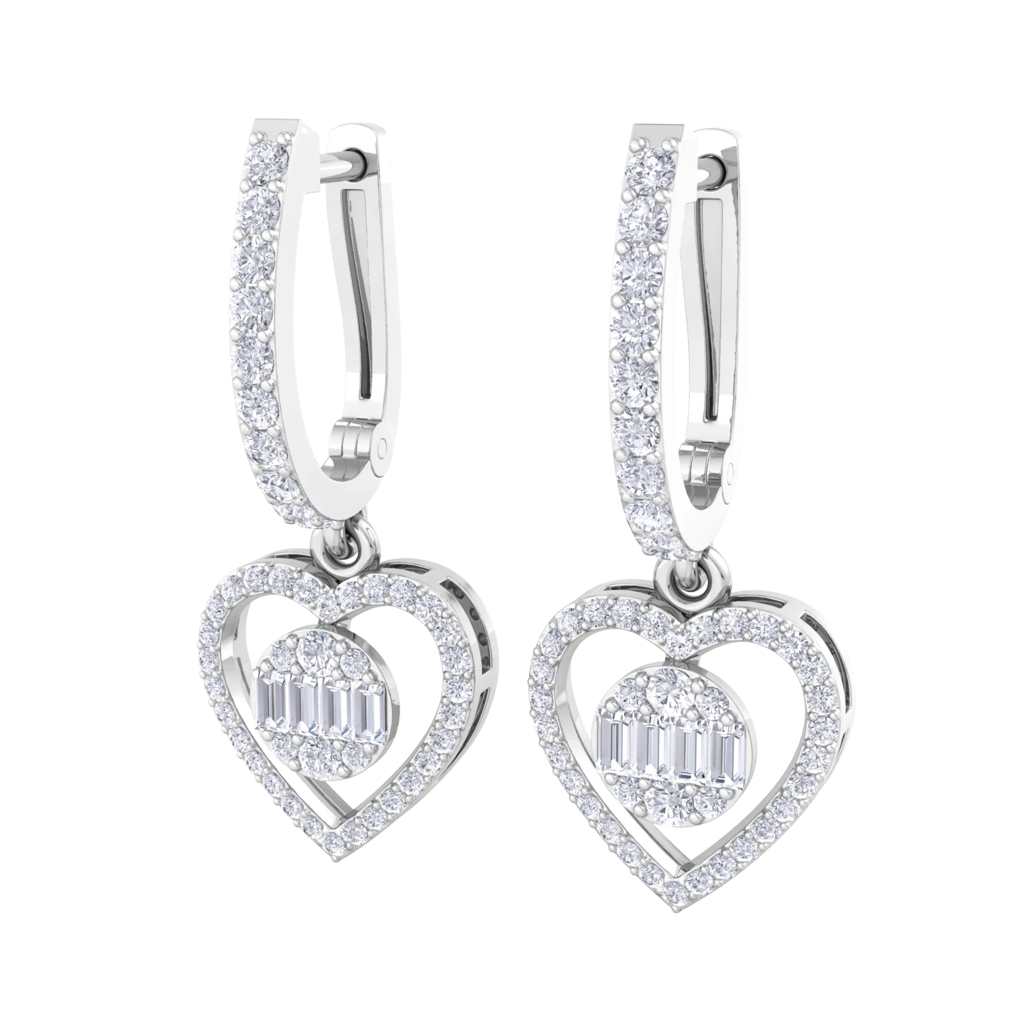 NATURAL DIAMOND JEWELLERY EARRING