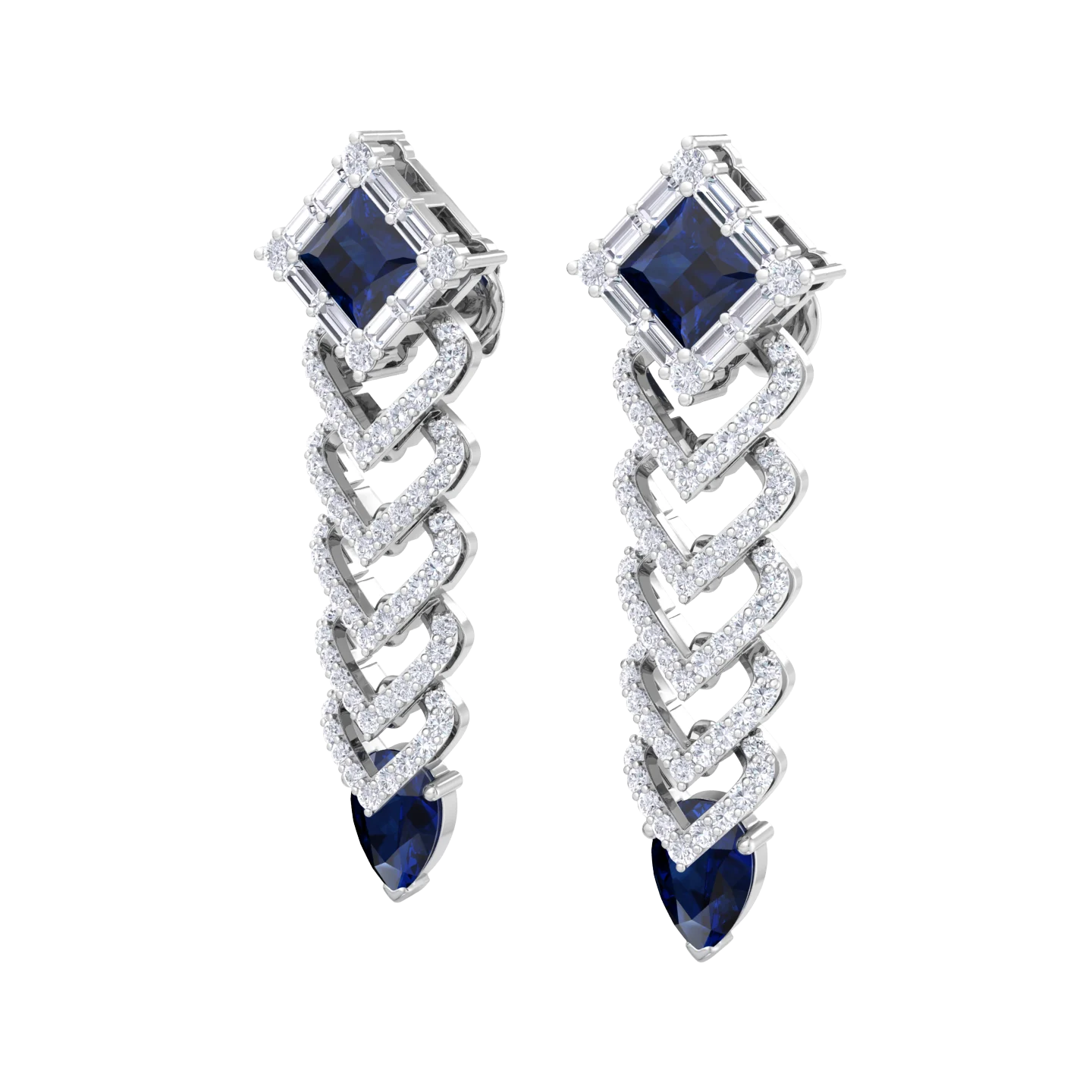 NATURAL DIAMOND JEWELLERY EARRING
