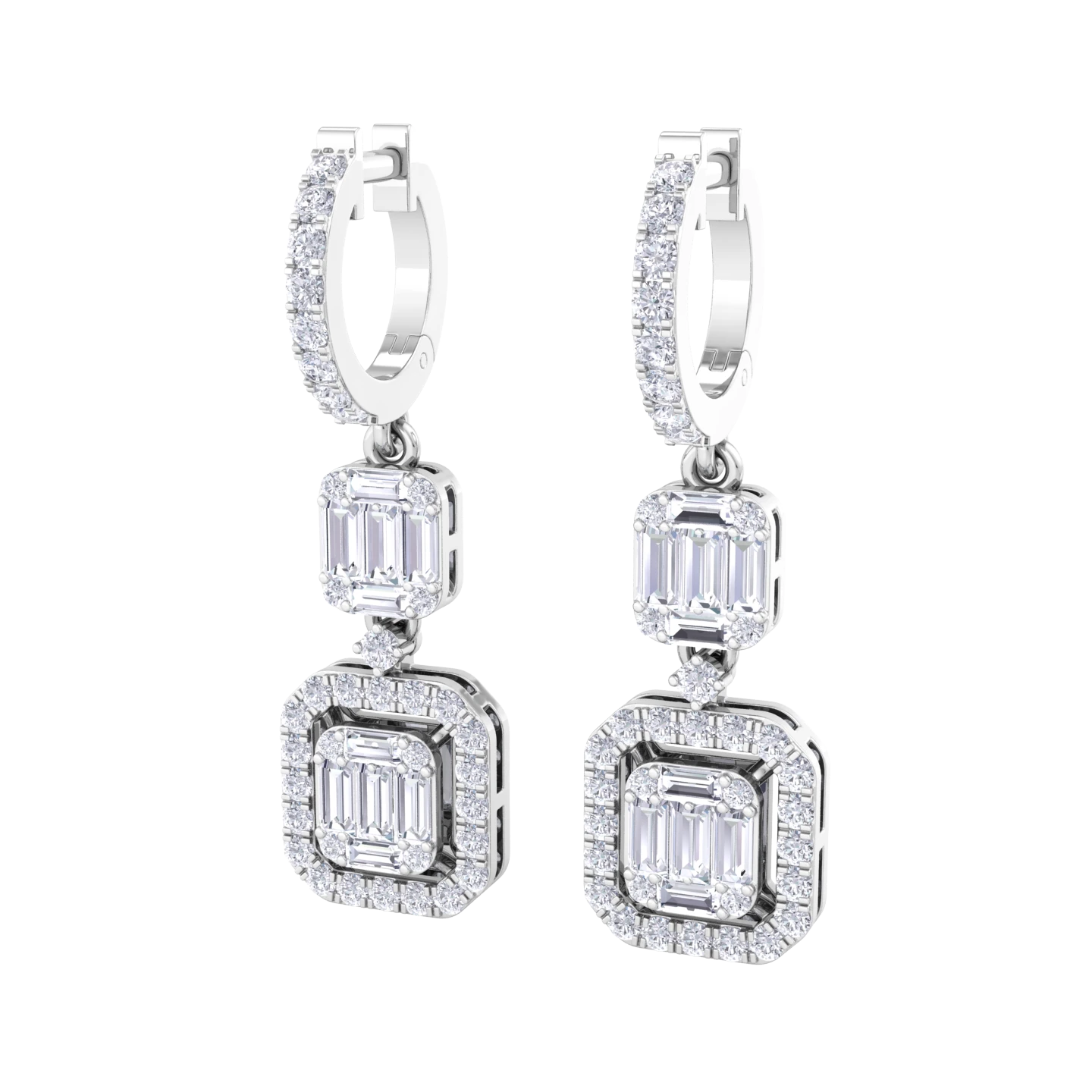 NATURAL DIAMOND JEWELLERY EARRING