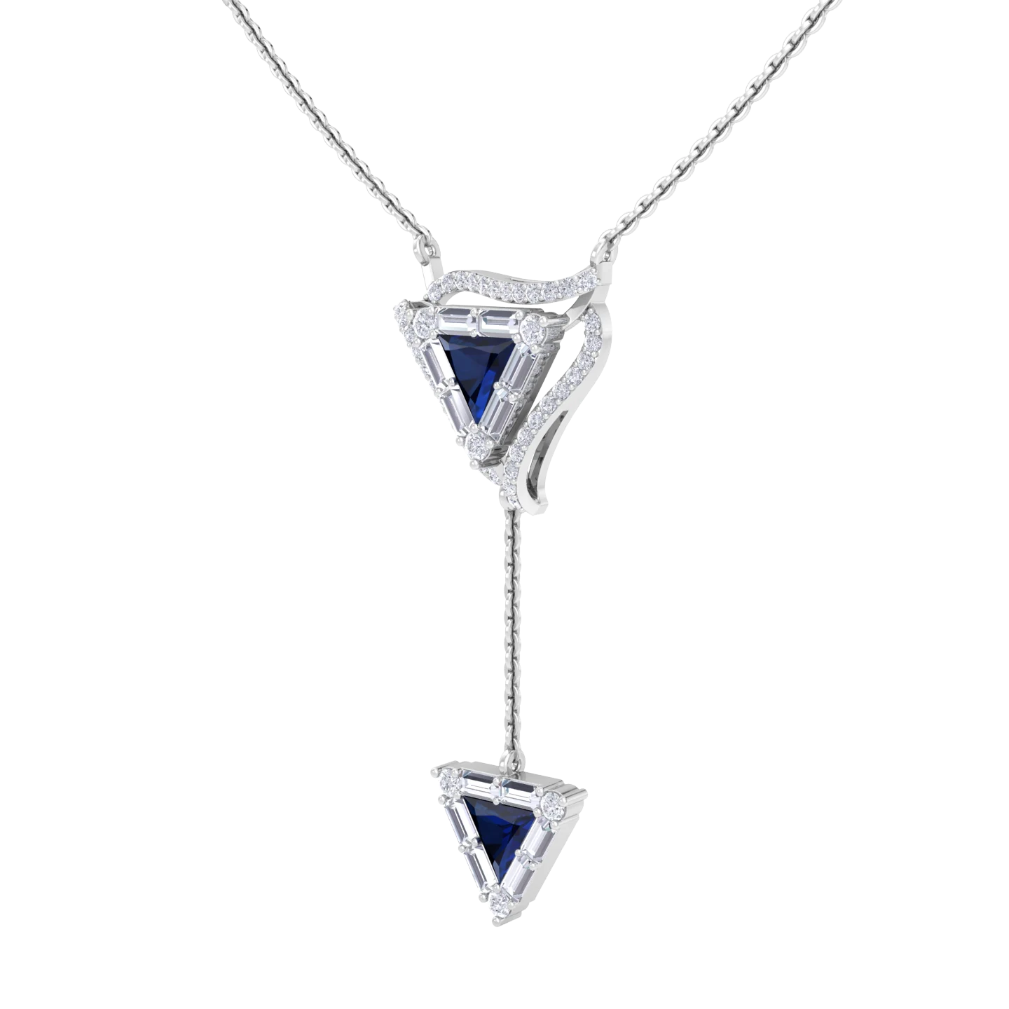 NATURAL DIAMOND JEWELLERY PENDANT SET