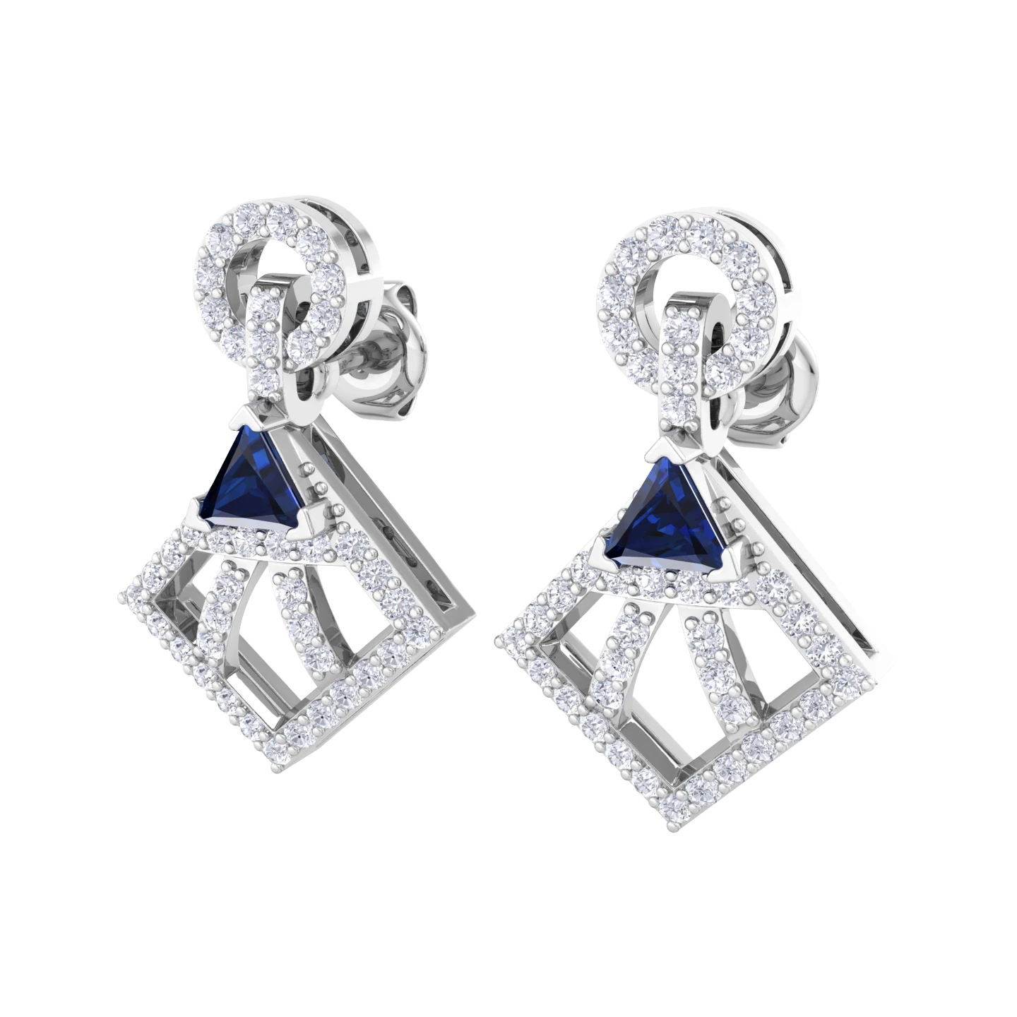 NATURAL DIAMOND JEWELLERY EARRING